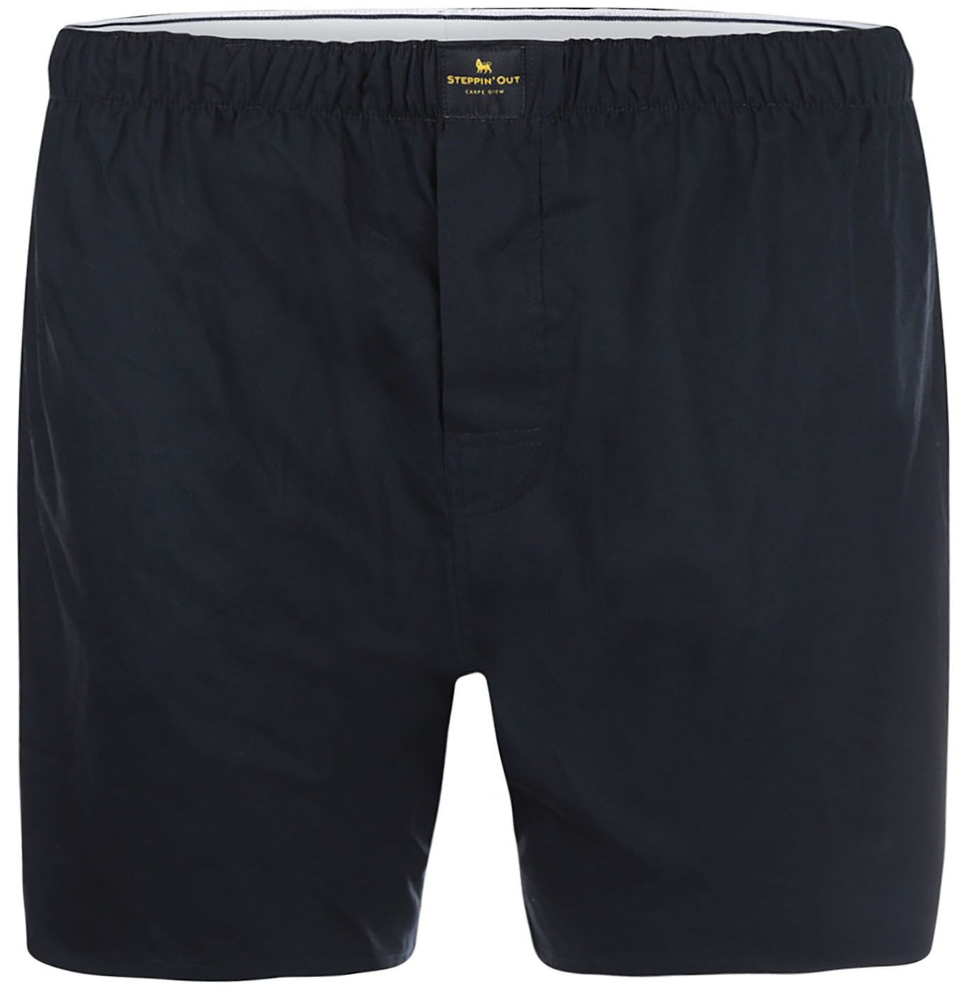 Steppin' Out Boxer Navy Poplin order online | BOX-STEPP-06 | Suitable Spain