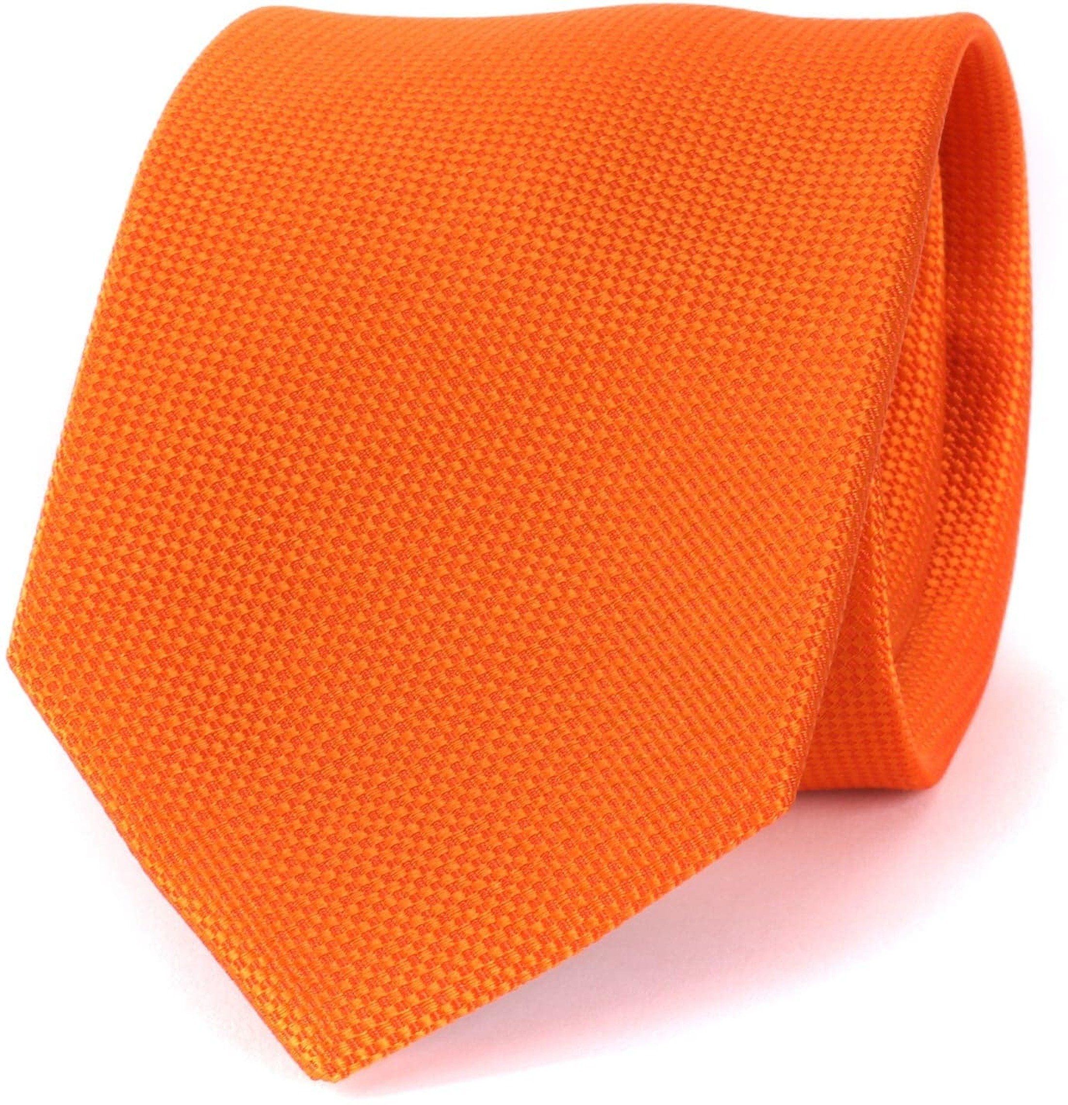 Cravate orange 13a Orange