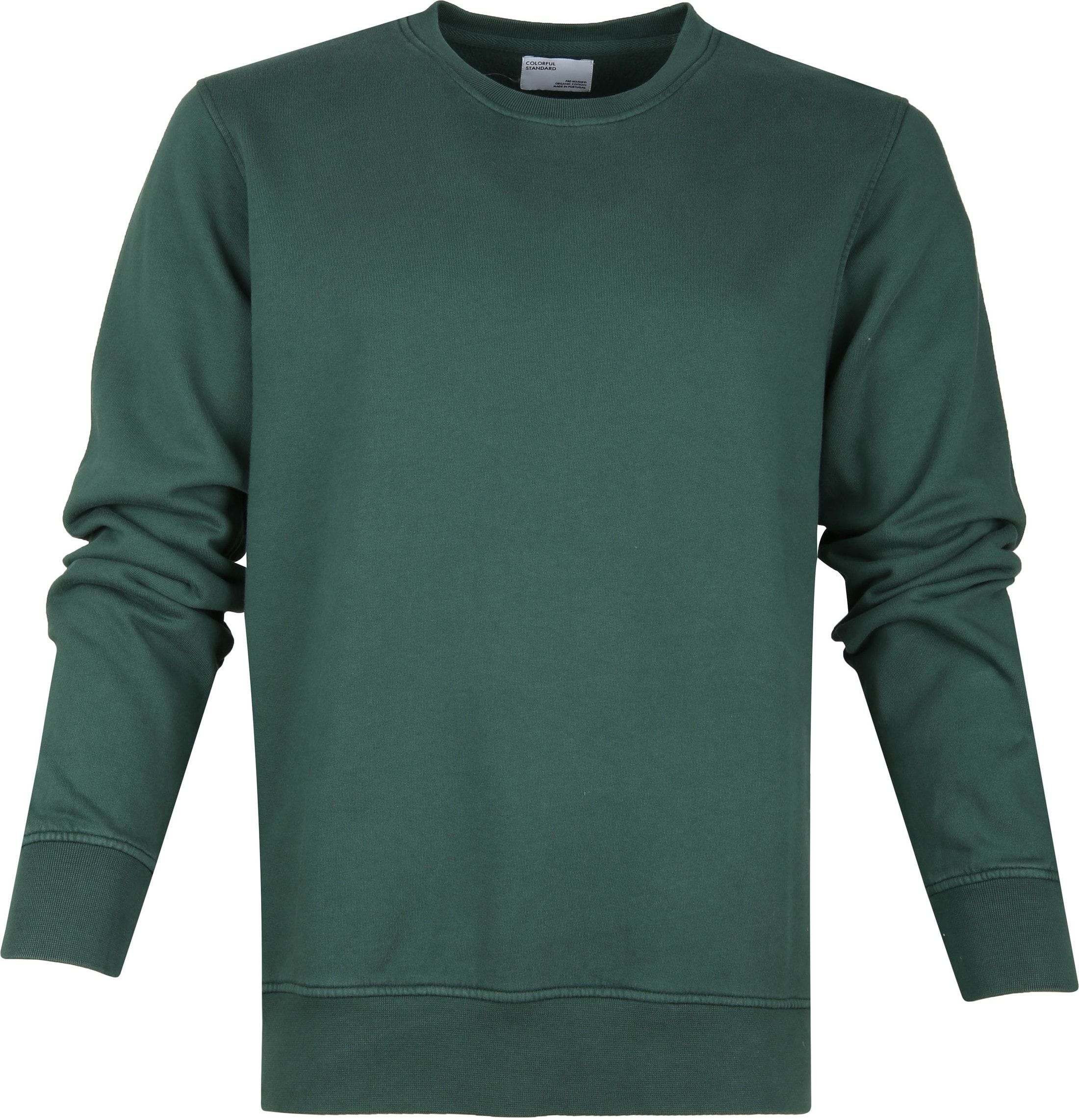 Colorful Standard Sweater Organic Groen CS1005 Emerald Green kopen | Suitable