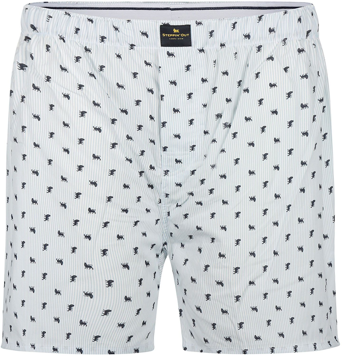 Steppin' Out Boxershort Print Light Blue SM1601.0006-2001 order online | Suitable