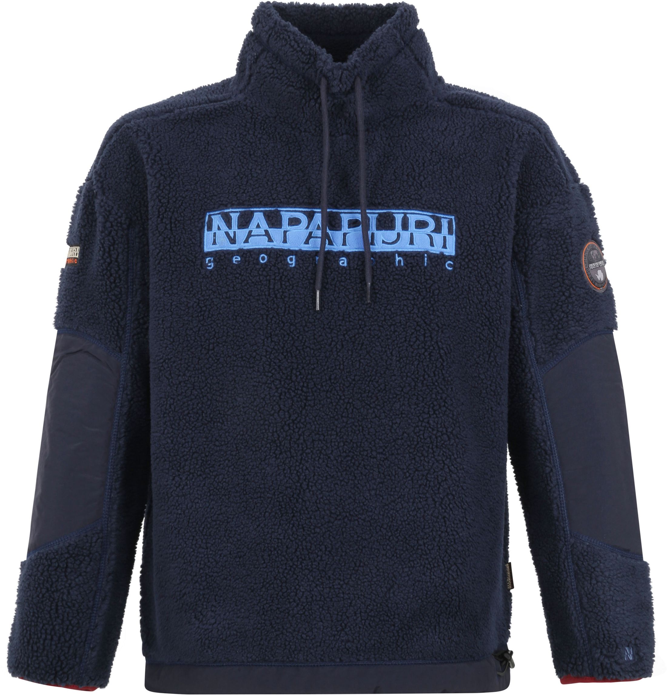 Napapijri Teide Fleece Sweater Navy Dark Blue Blue size L