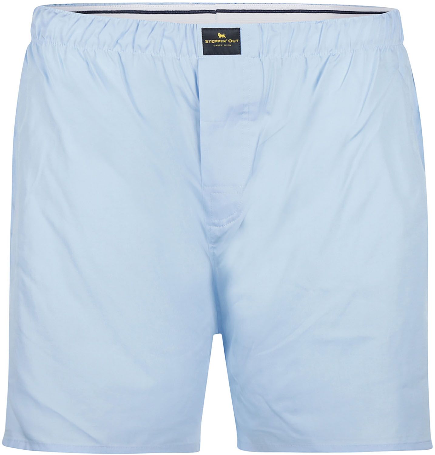 Steppin' Out Boxershort Solid Poplin Light Blue SM1601.0001-2001 order online | Suitable