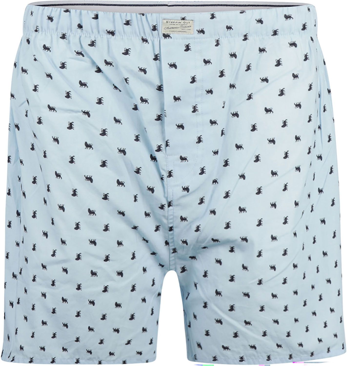 Steppin' Out Boxershort Druck Löwe Hellblau SM1601.0014-2001 kaufen | Suitable