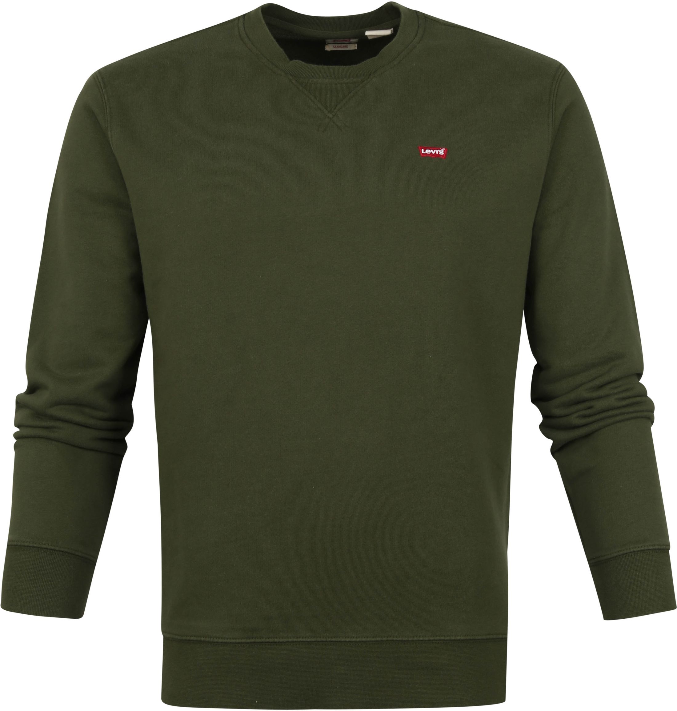 Levi's Original Sweater Green Dark Green size M