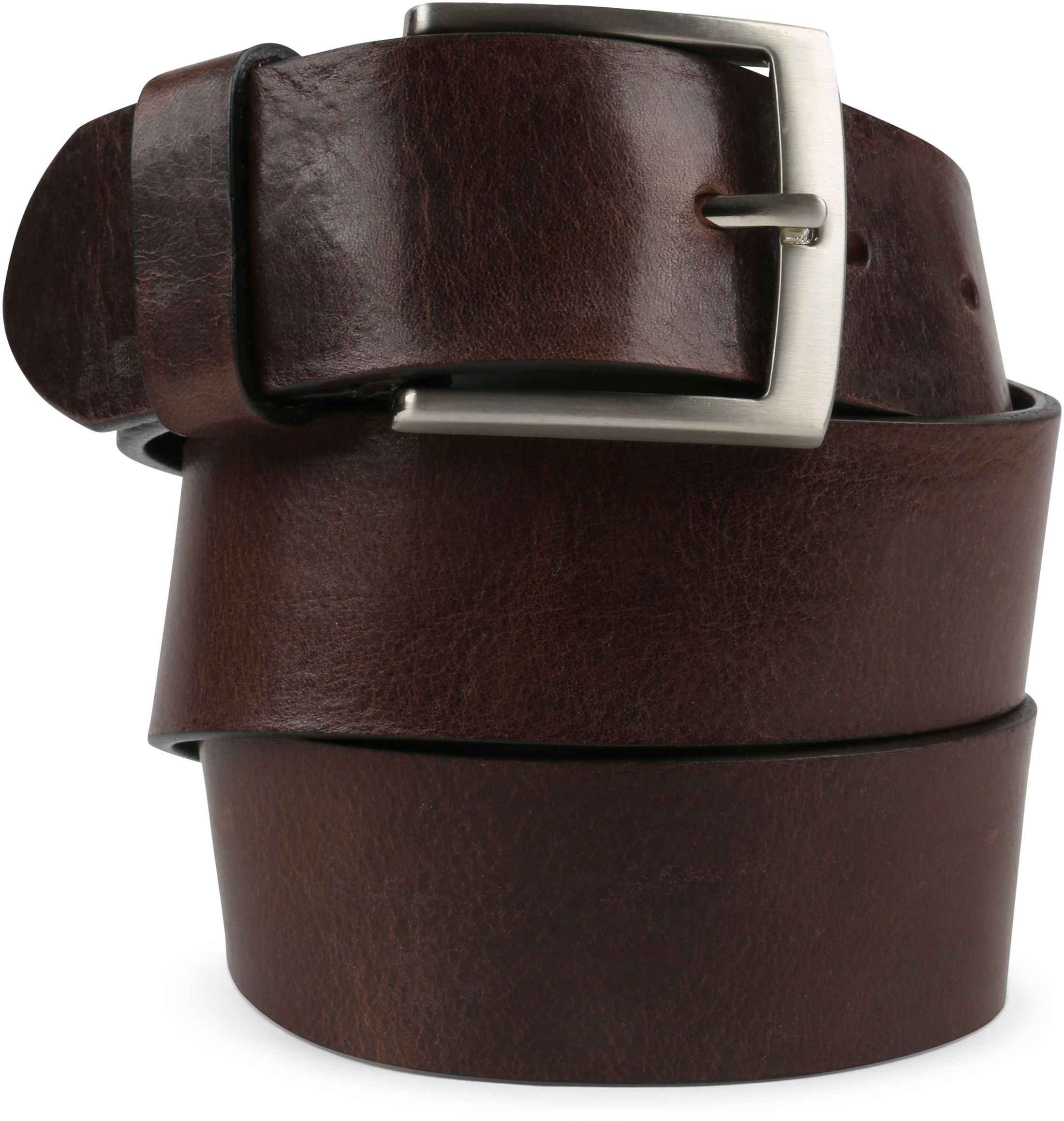 Suitable Belt Leather Dark Brown size 37.4