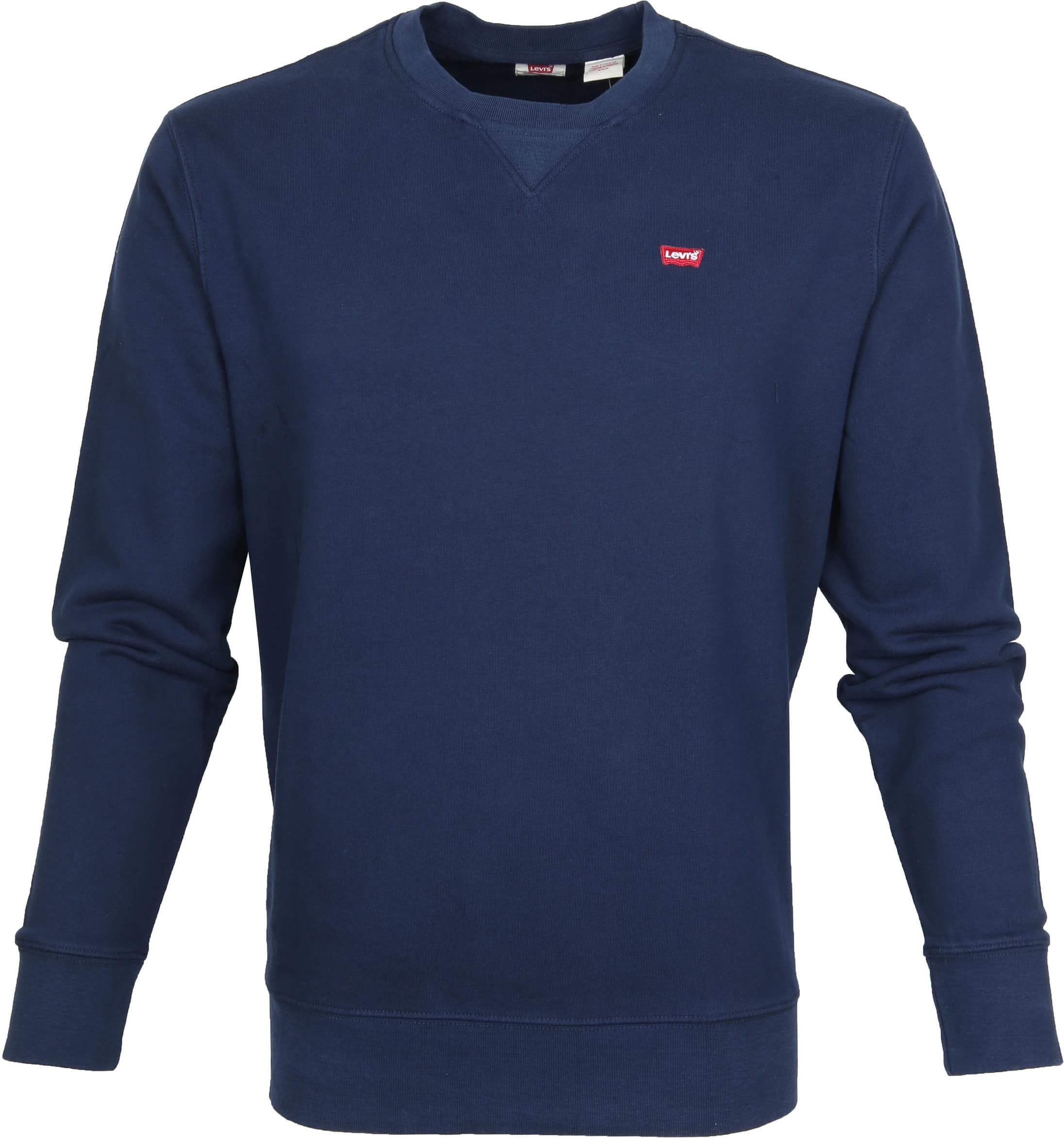 Levi's Original Sweater Dark Dark Blue Blue size M