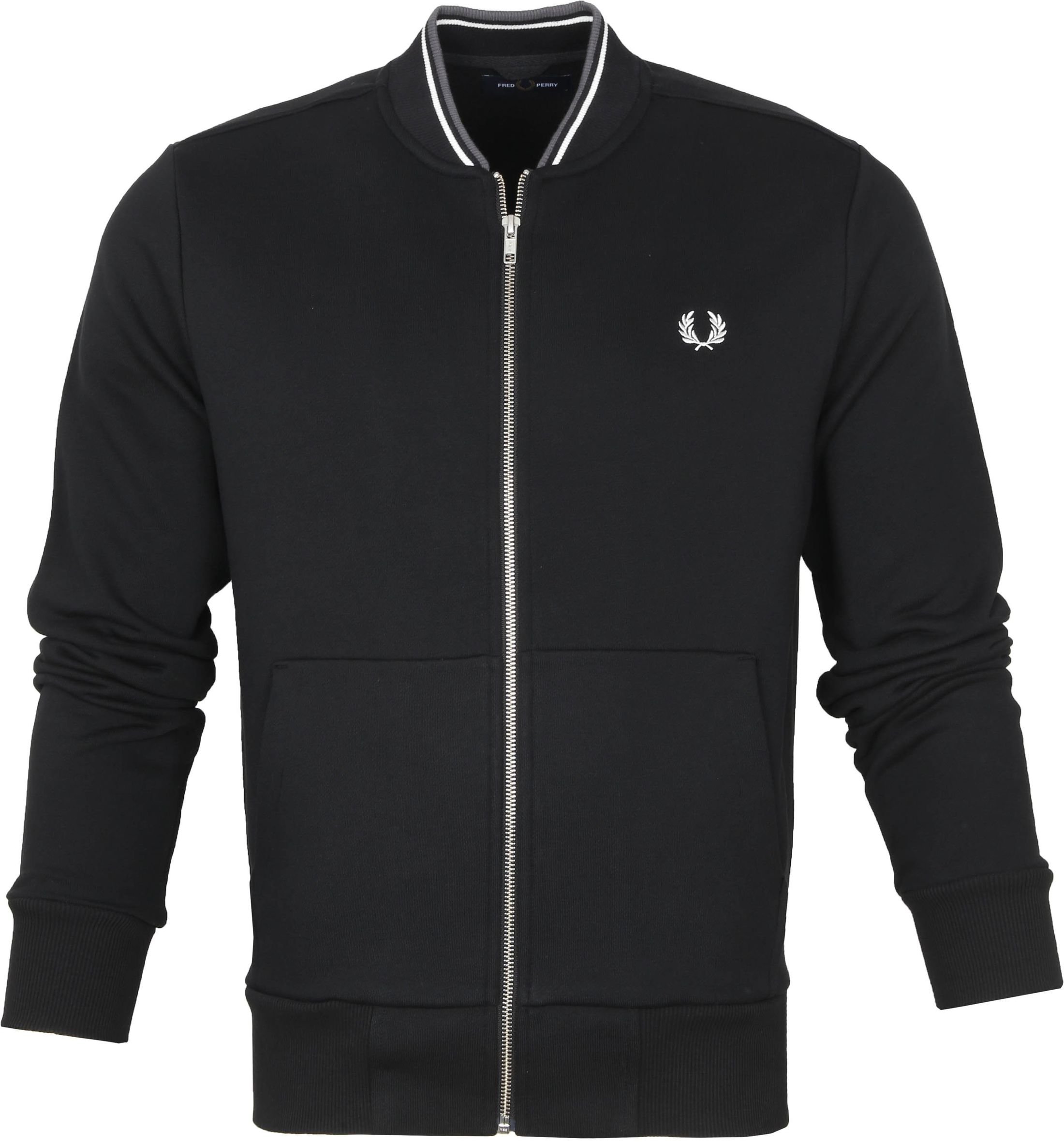 Fred Perry Cardigan Zip Black size L
