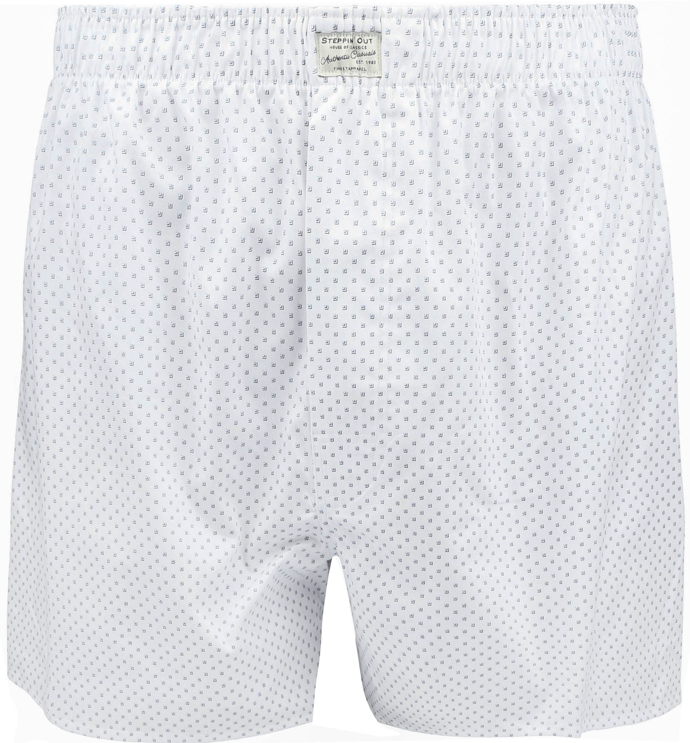 Steppin' Out Boxershort Print Wit SM1601.0018-9000 kopen | Suitable