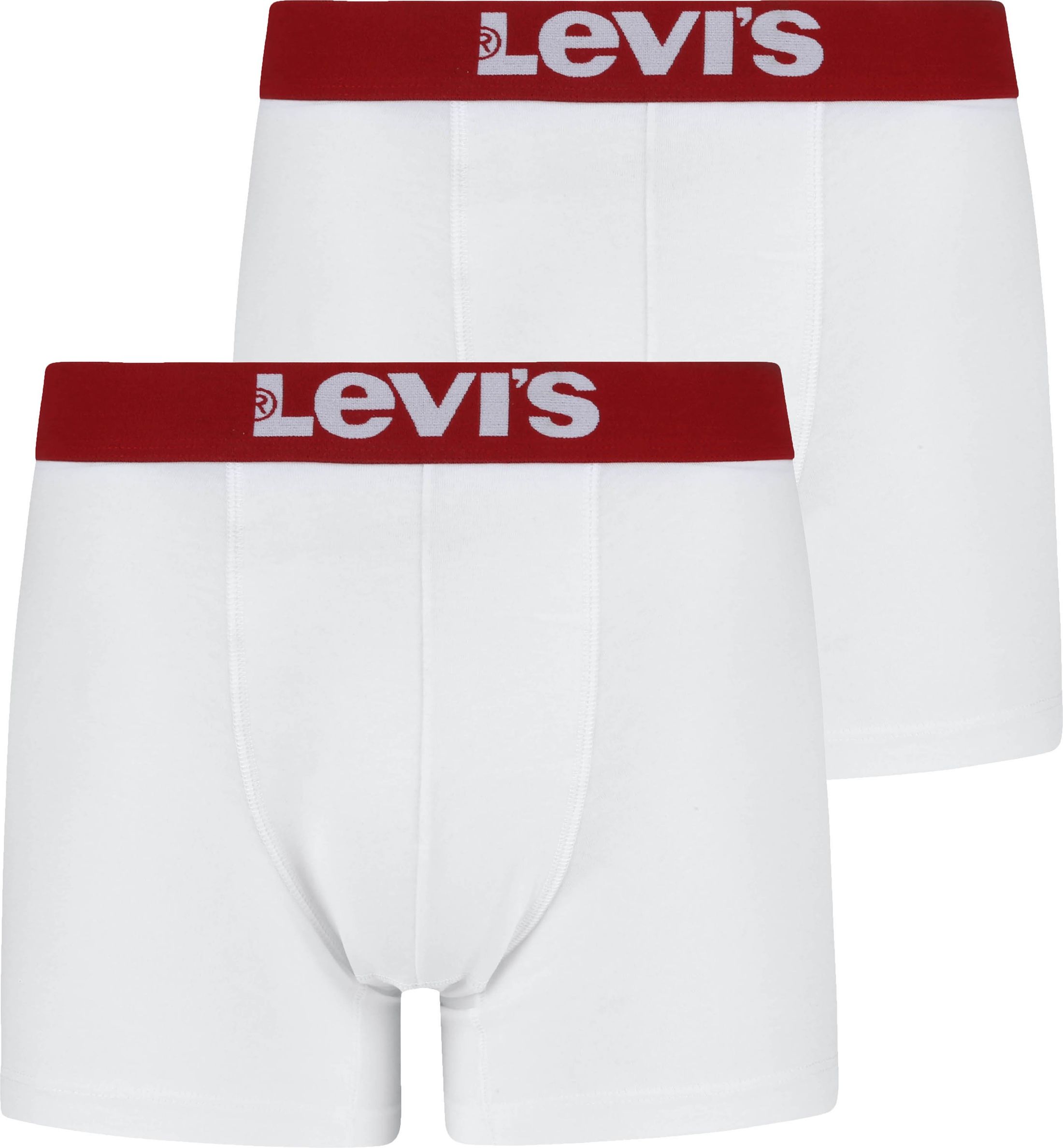 Levi's Boxer Shorts 2-Pack White size L
