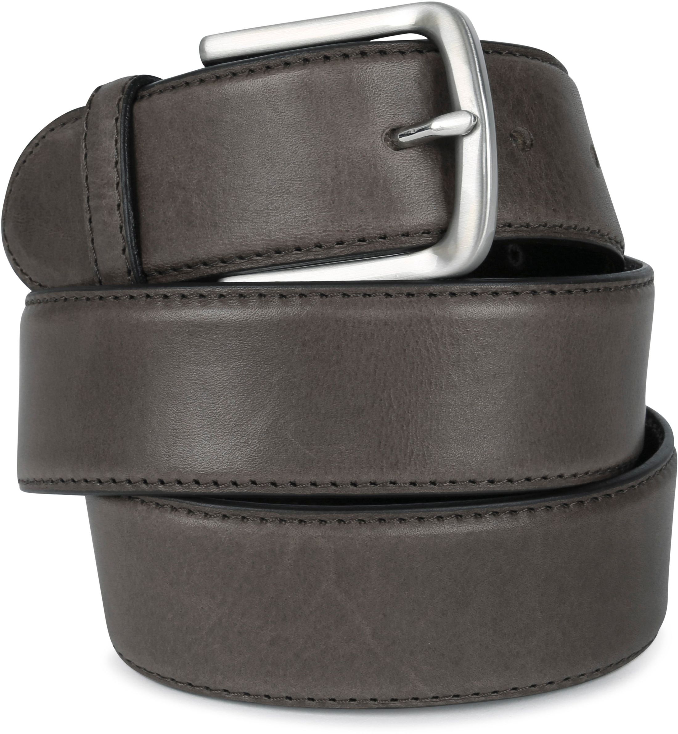 Suitable Belt Casual Dark Gray Dark Grey Grey size 37.4