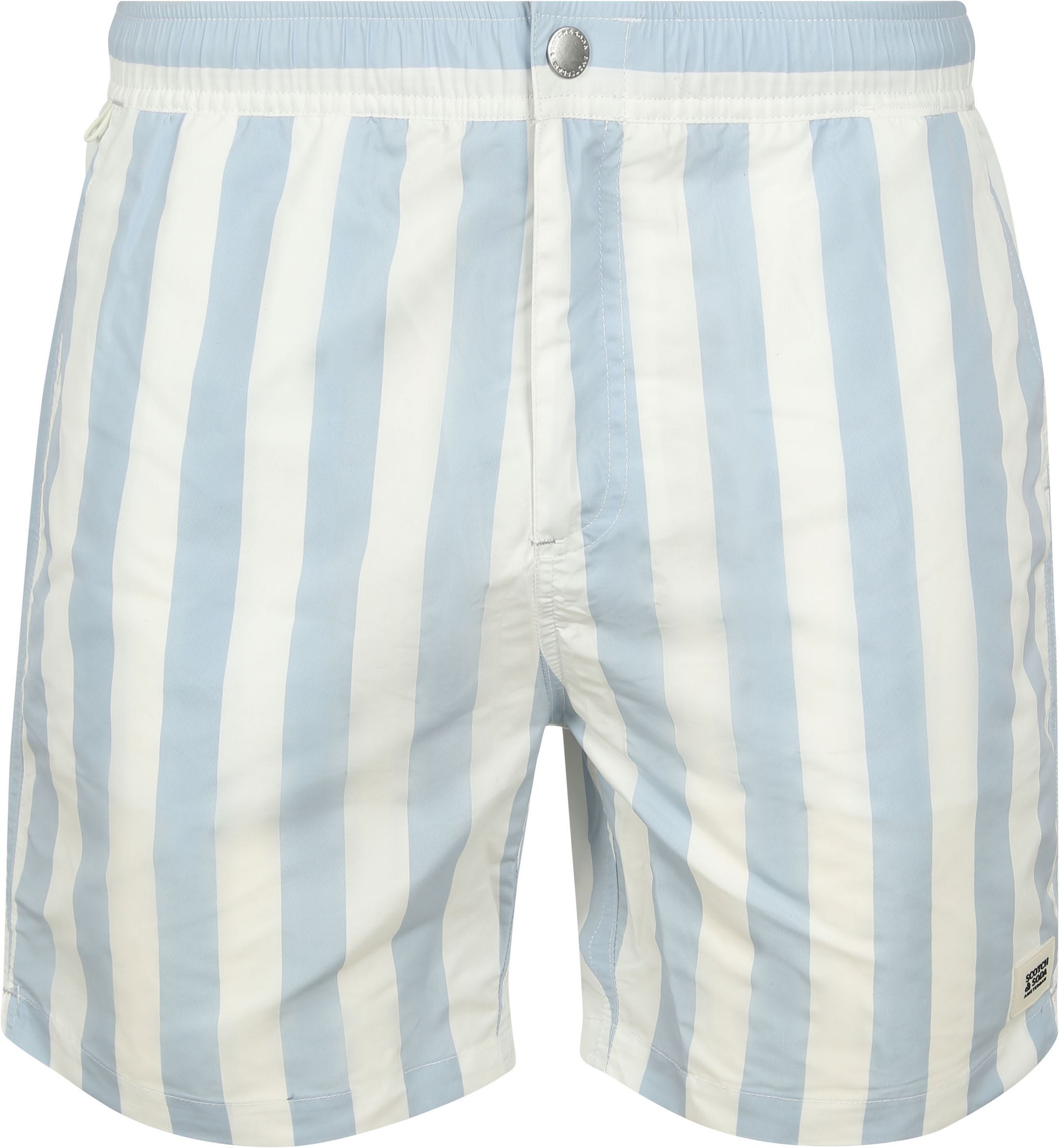 Scotch & Soda Zwembroek Strepen Licht Blauw 180384-420 kopen | Suitable