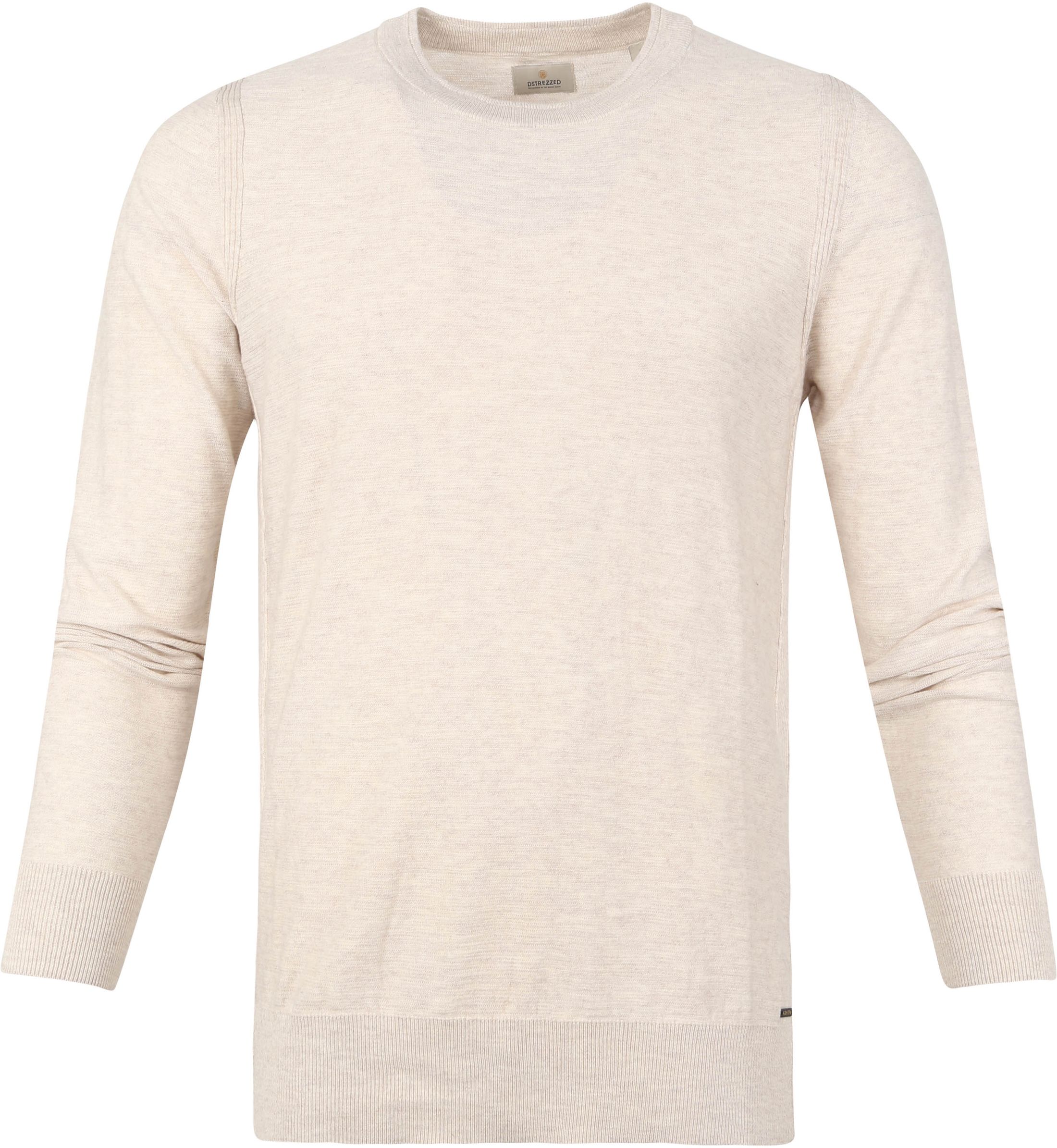Dstrezzed Sweater Slub Melange Off White Off-White size L