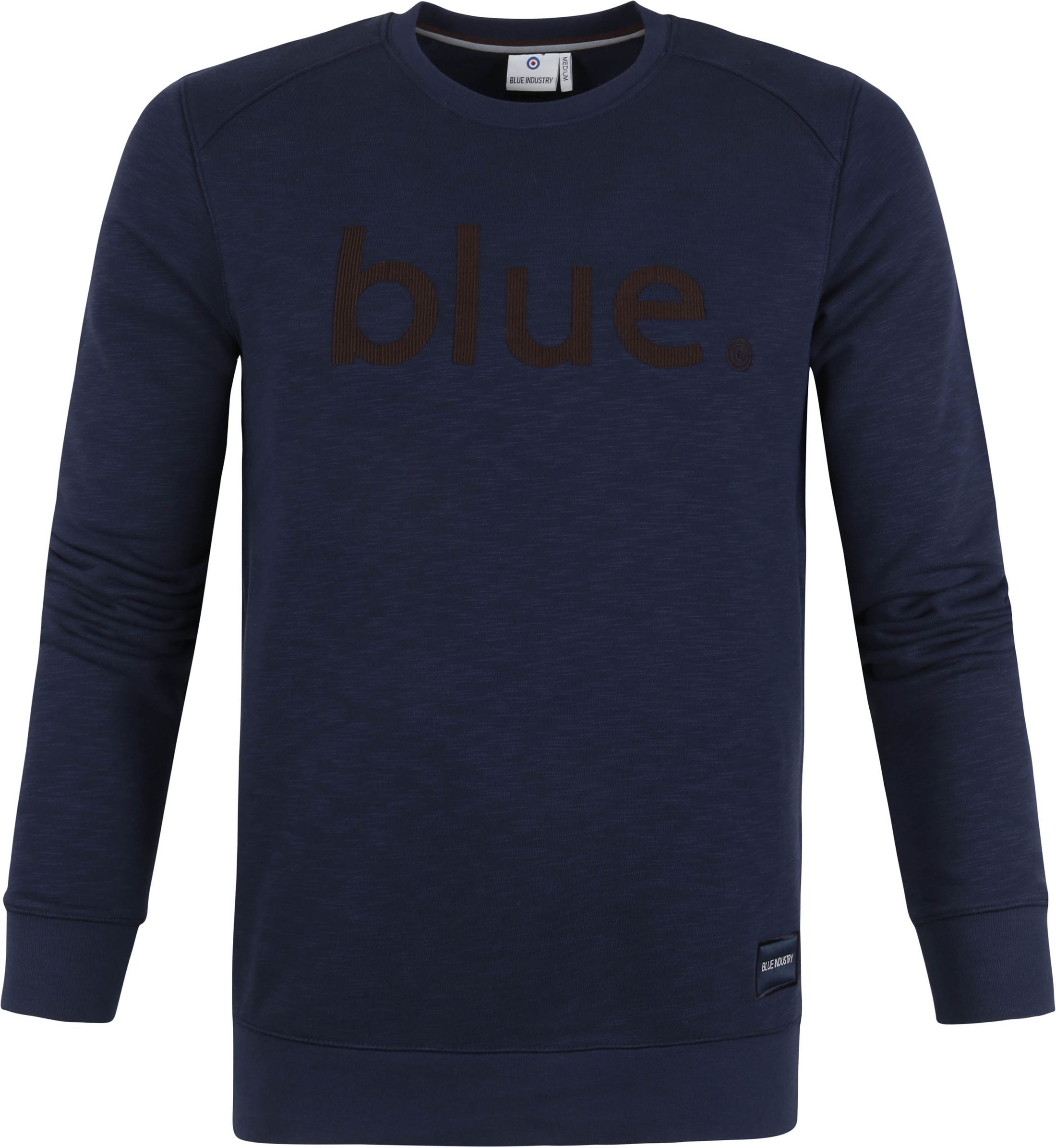 Industry Sweater KBIW21 Melange Navy Blue Dark Blue size L