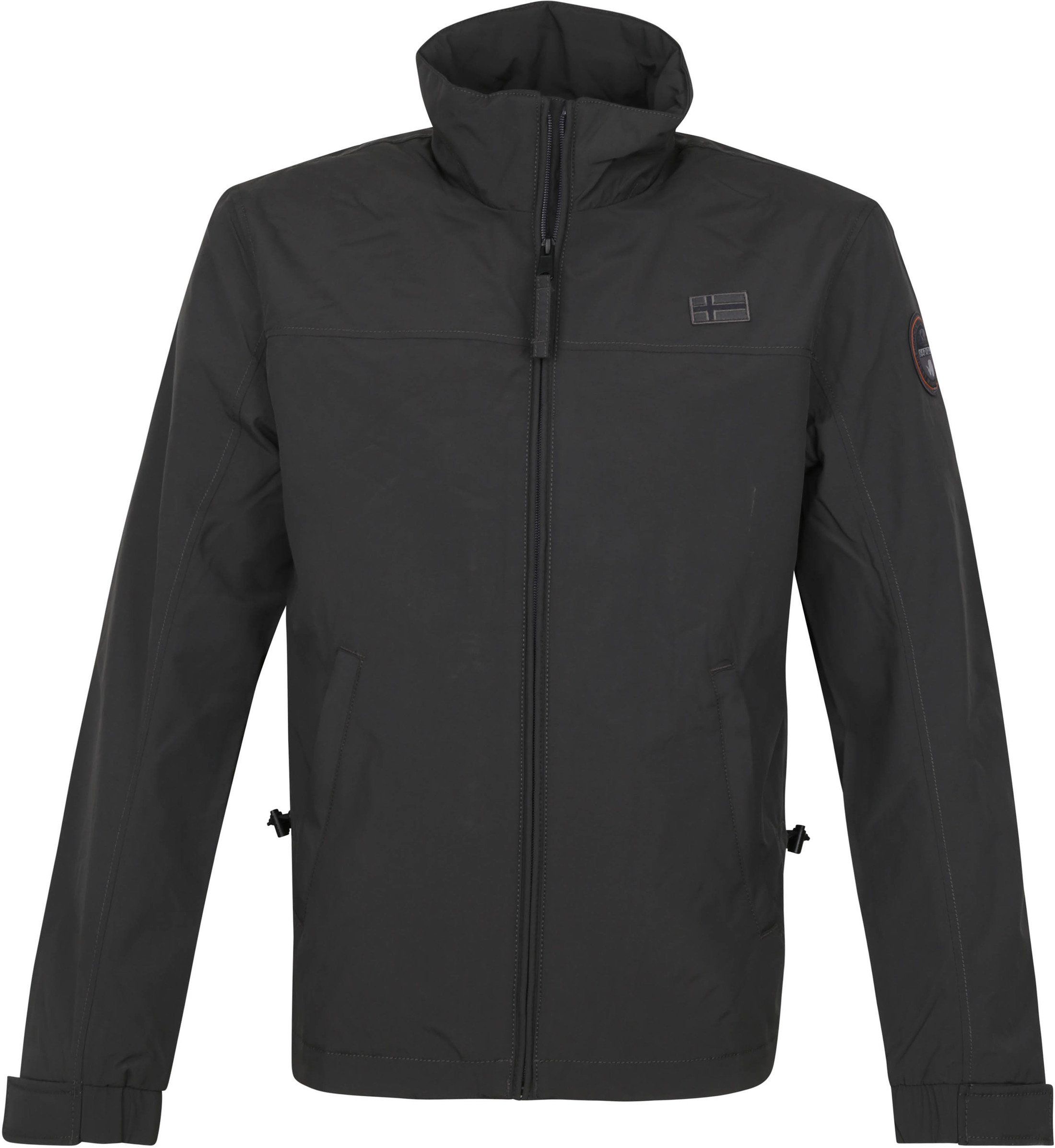Napapijri Jacket Shelter Antrachite Dark Grey size XL
