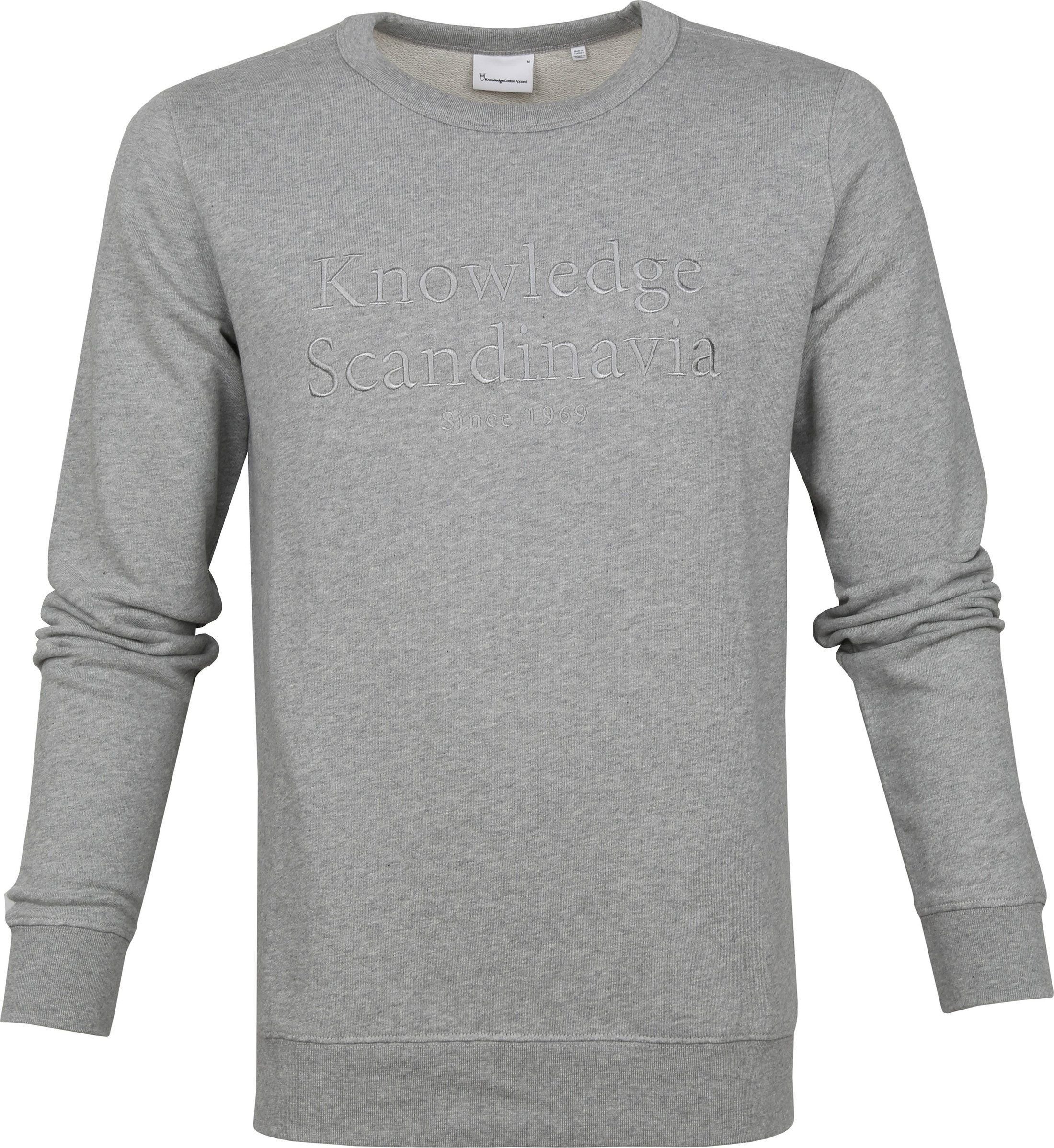 KnowledgeCotton Apparel Pullover Elm Grey size L