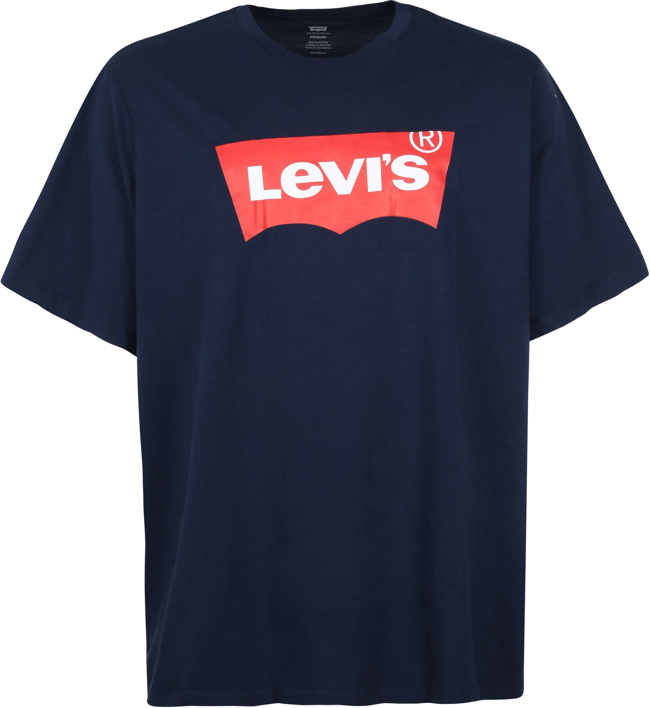 Levi's Big T-Shirt Graphic Logo Dark Dark Blue Blue size 3XL