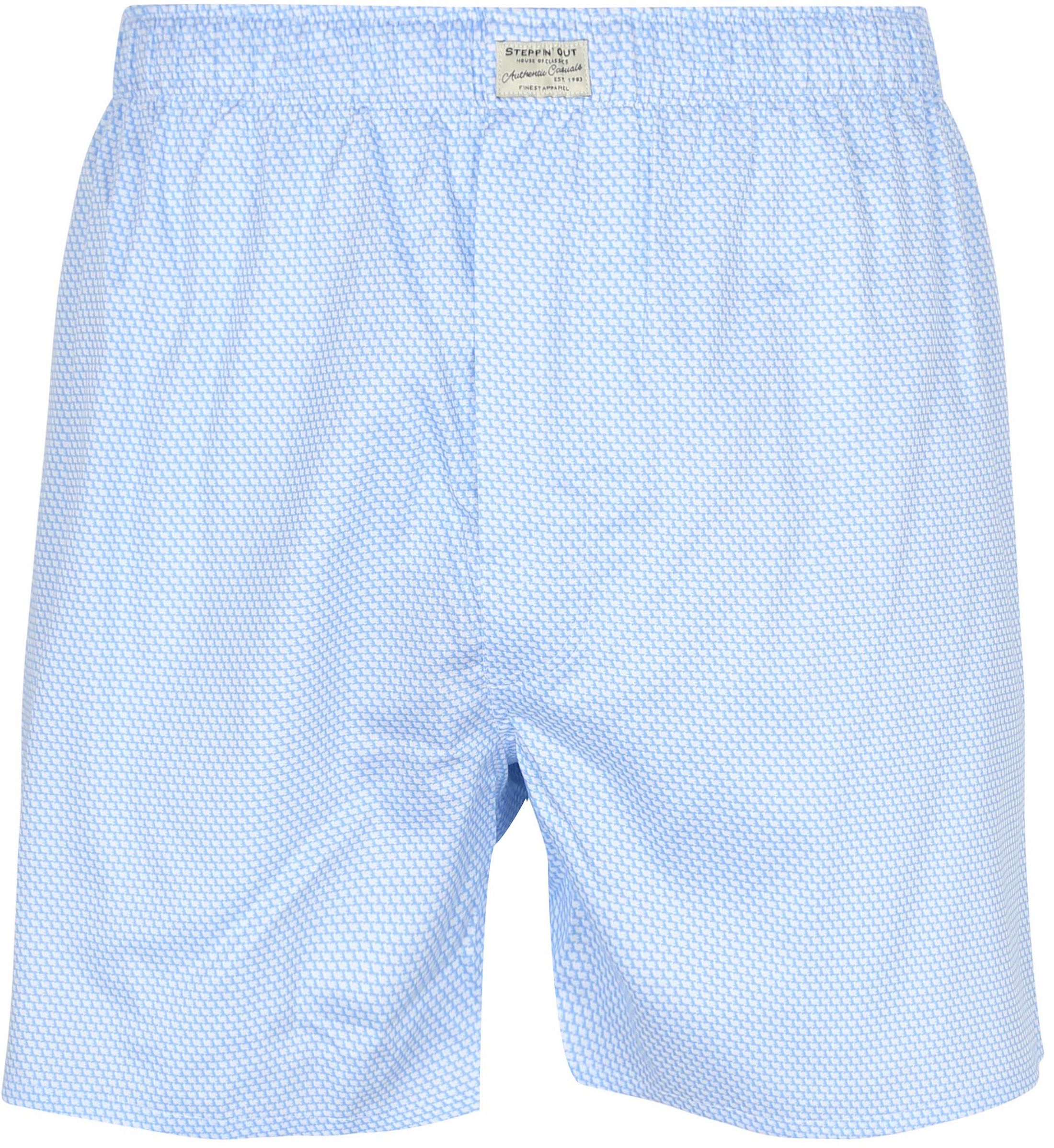 Steppin' Out Boxershort Printed Light Blue order online | SM1601.0028-2001 | Suitable Spain