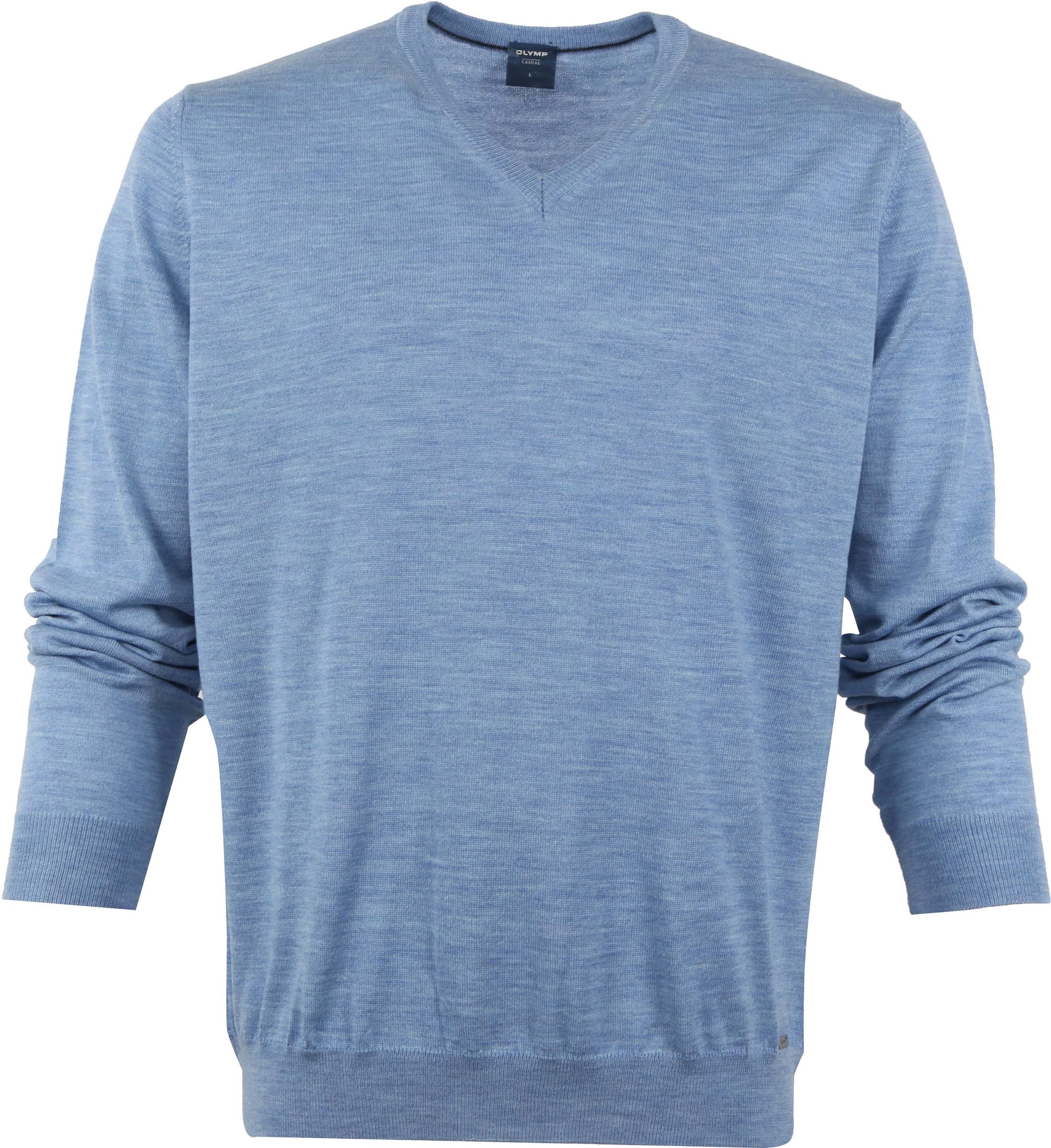 Olymp Pullover Merino Blue size 3XL