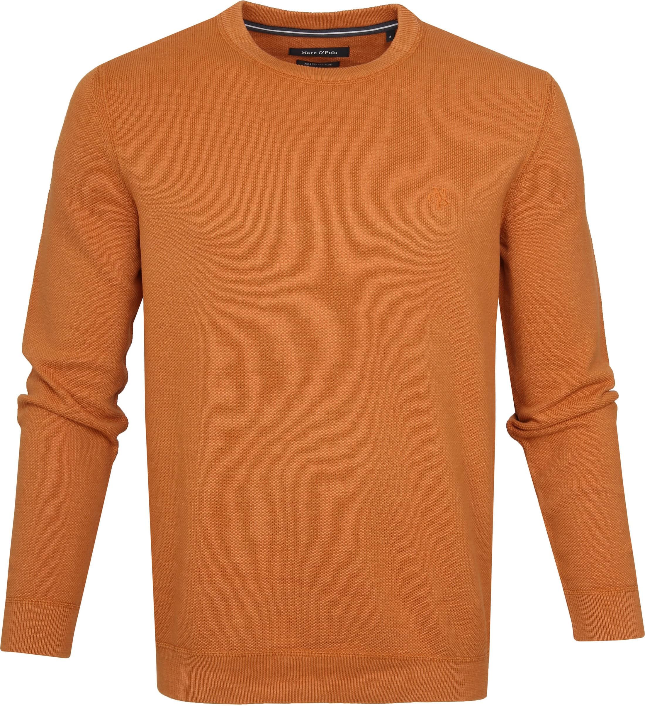 Marc O'Polo Pullover Dessin Orange size XXL