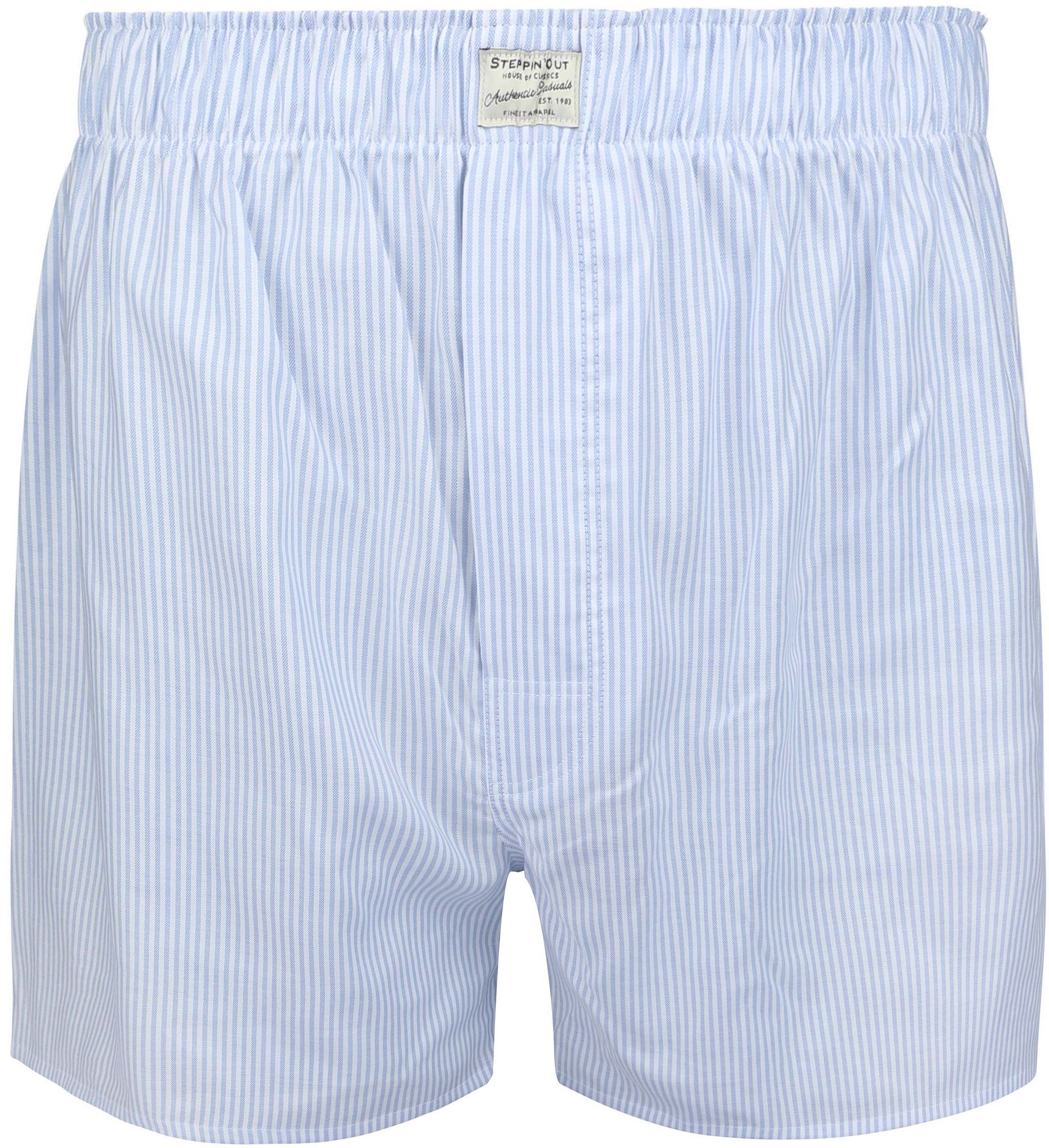 Steppin' Out Boxershort Striped Oxford Blue SM1601.0026-2001 order online | Suitable