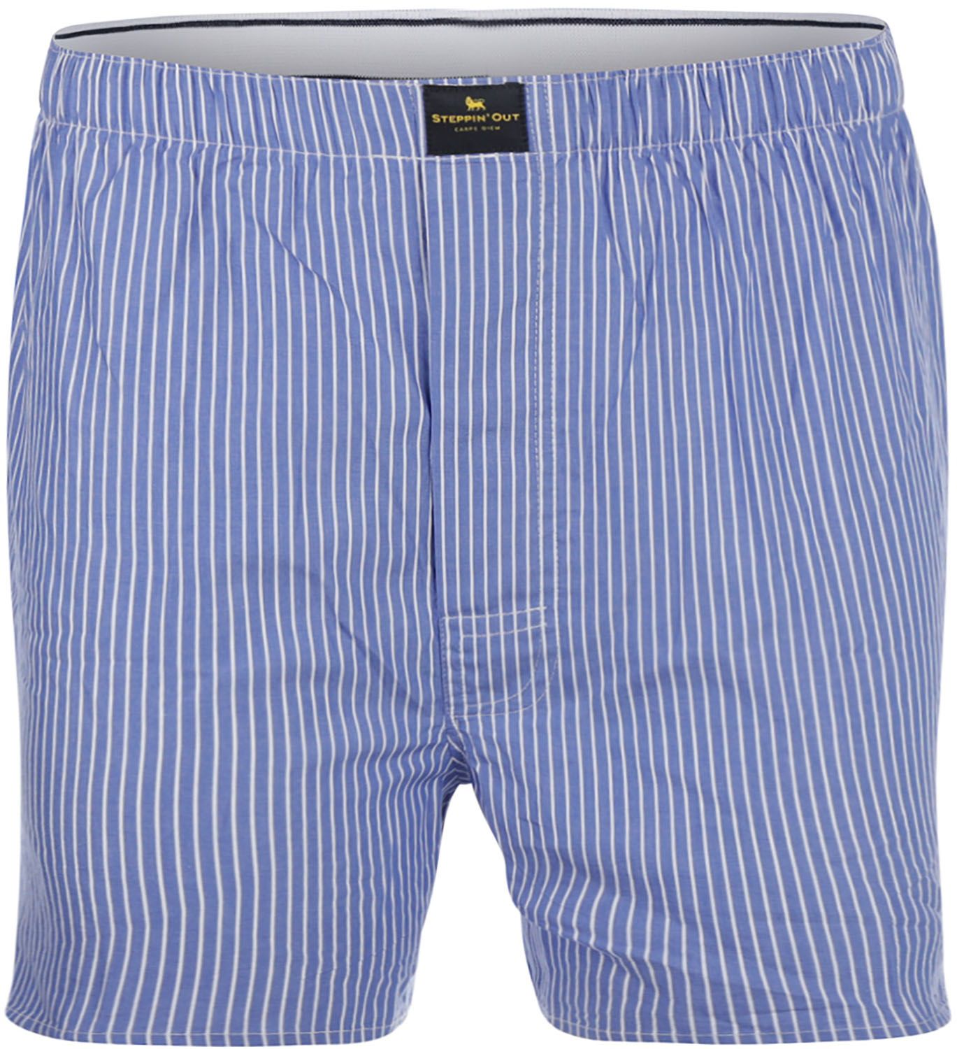 Steppin' Out Boxershort Poplin Stripes Blue order online | SM232.1601.14-2002 | Suitable Lithuania