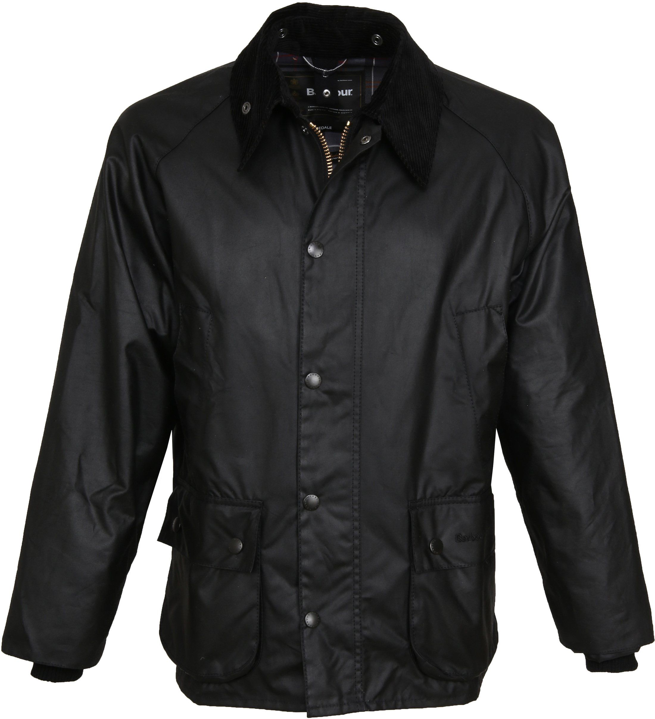 Barbour Bedale Wax Jacket Black size 42-R