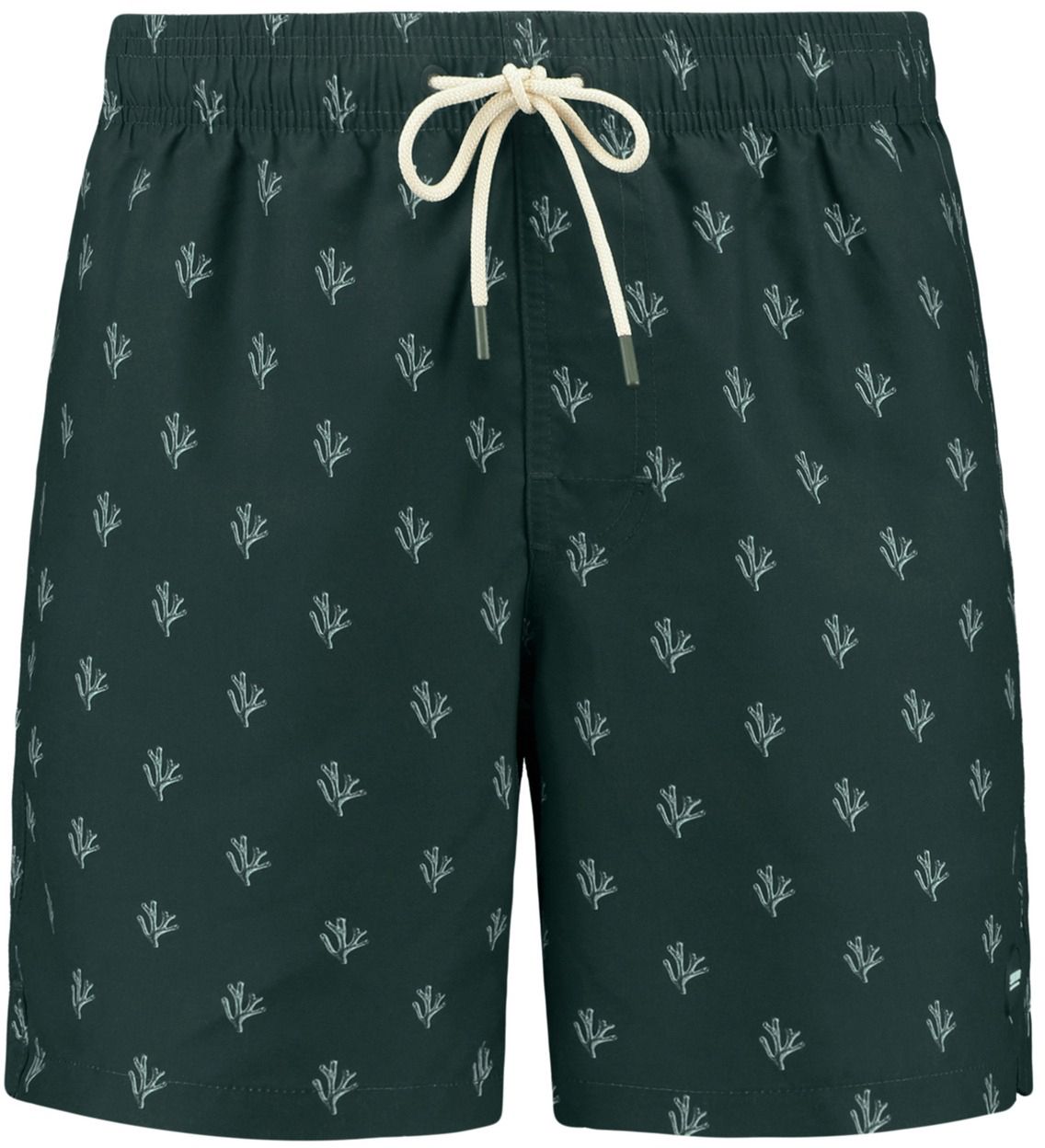 Shiwi Swimshorts Mike Sketched Coral Dark Green 1525107456-7734 order online | Suitable