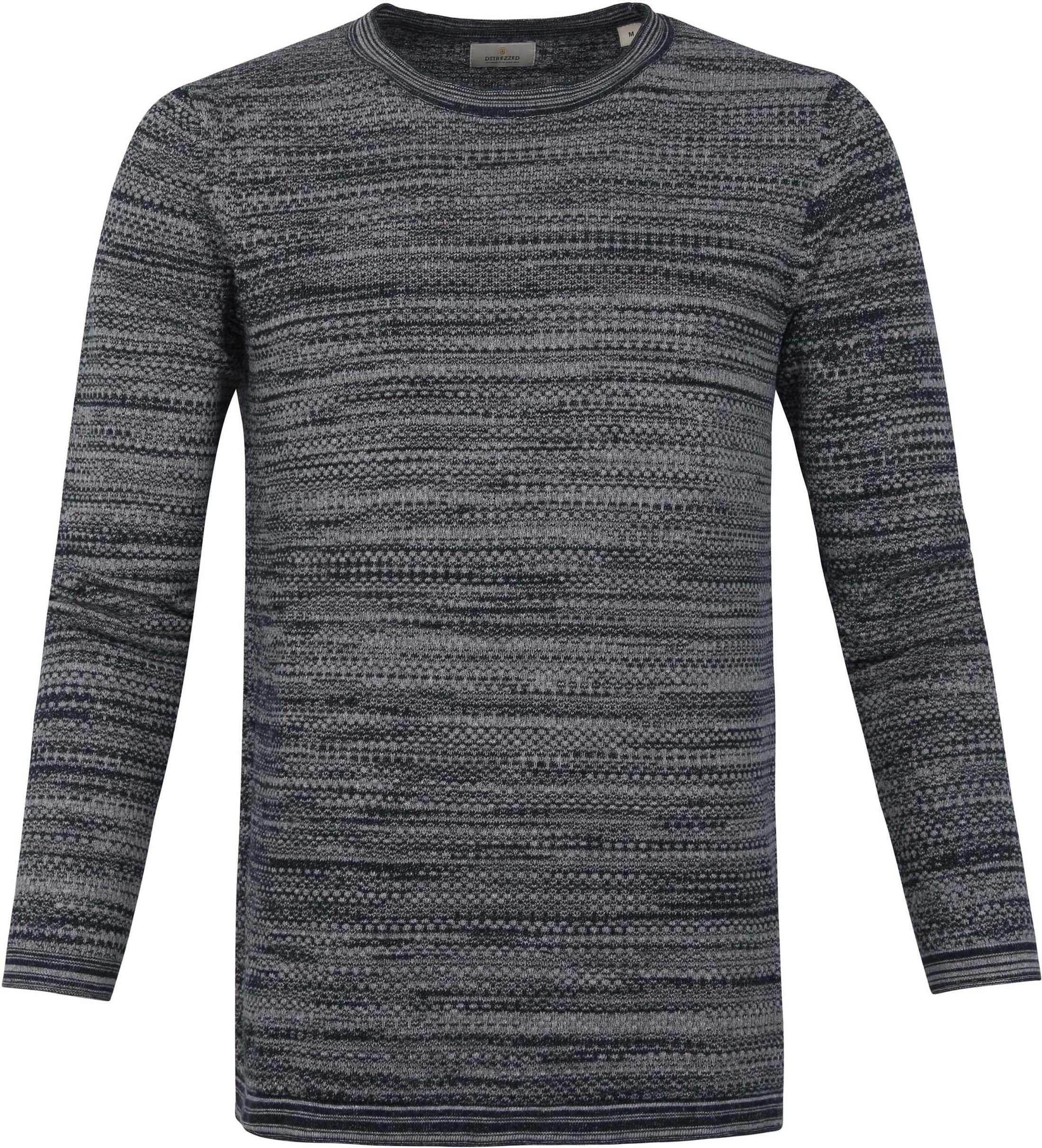 Dstrezzed Sweater Popcorn Melange Grey size L