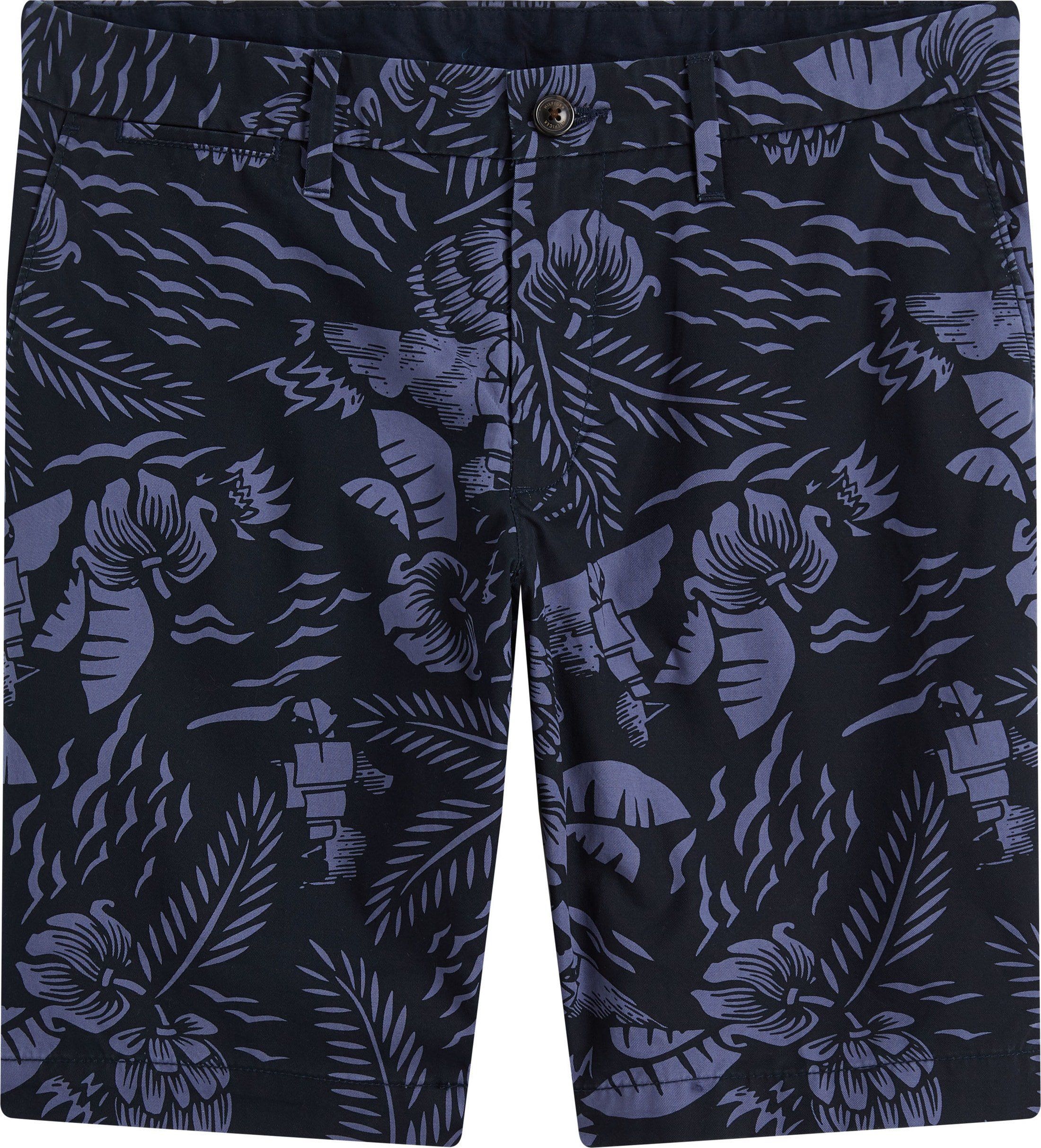 Tommy Hilfiger Shorts Brooklyn Hawaii Navy Dark Blue size 31