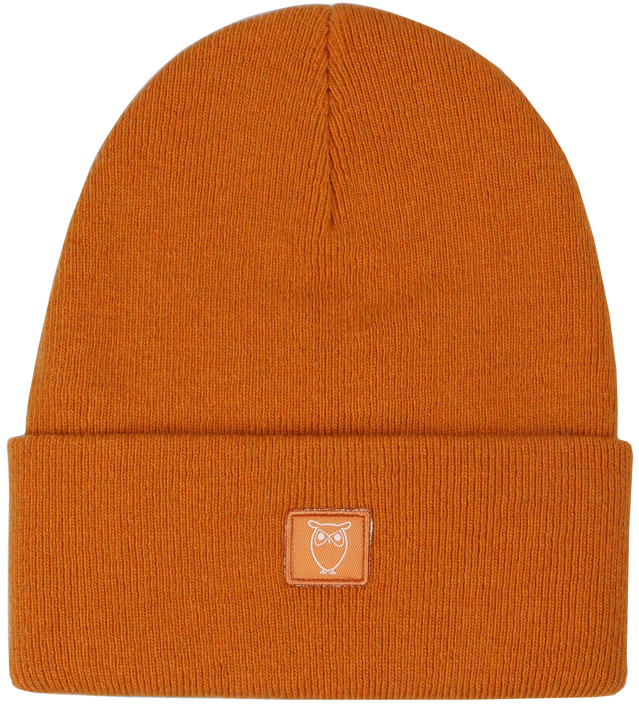 ConnaissanceCotton Apparel Bonnet Laine Jaune Orange