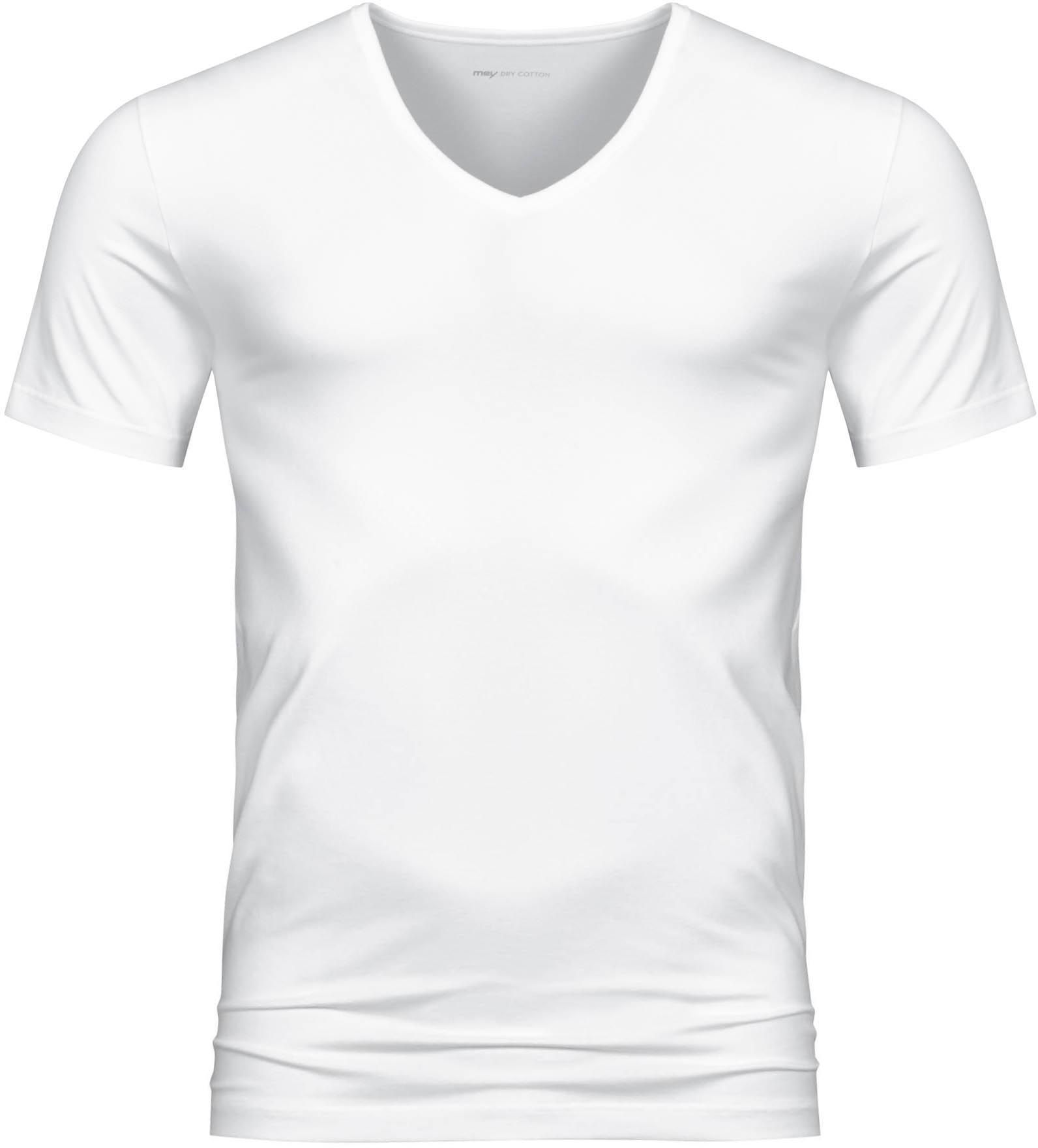 Mey V-neck Dry Cotton T-shirt White size XXL