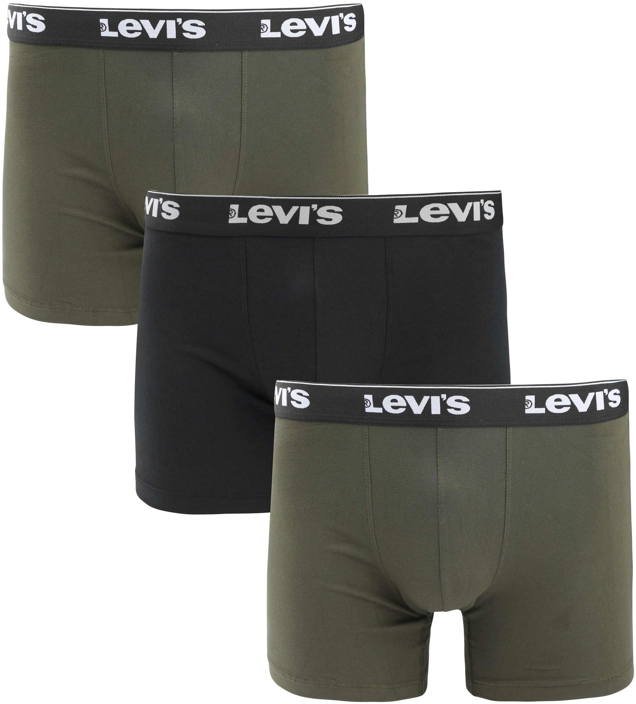 Levi's Boxer-shorts Lot de 3 Kaki Combo commander en ligne | Suitable