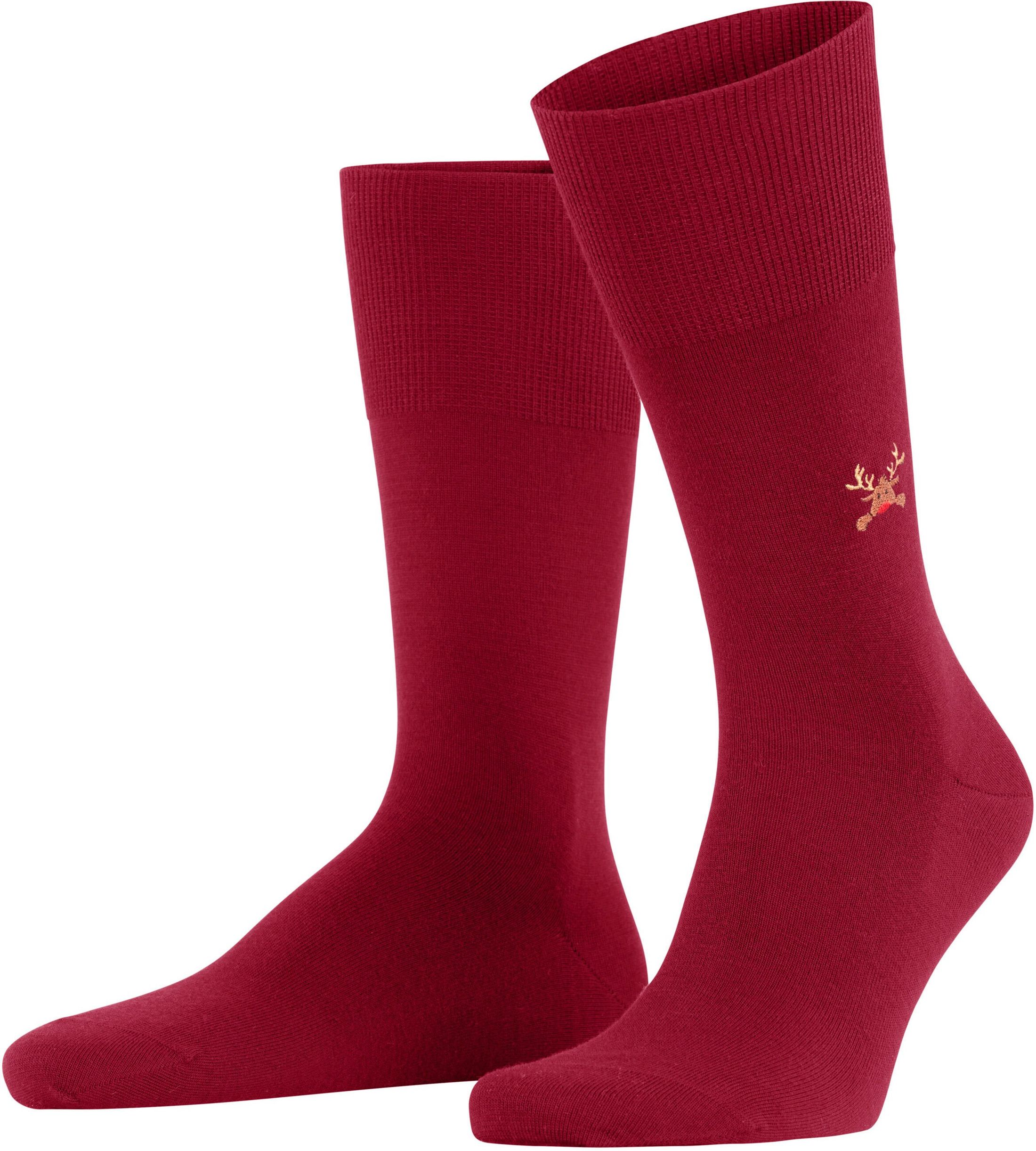 Falke Airport Socks Rudolph Red size 41-42