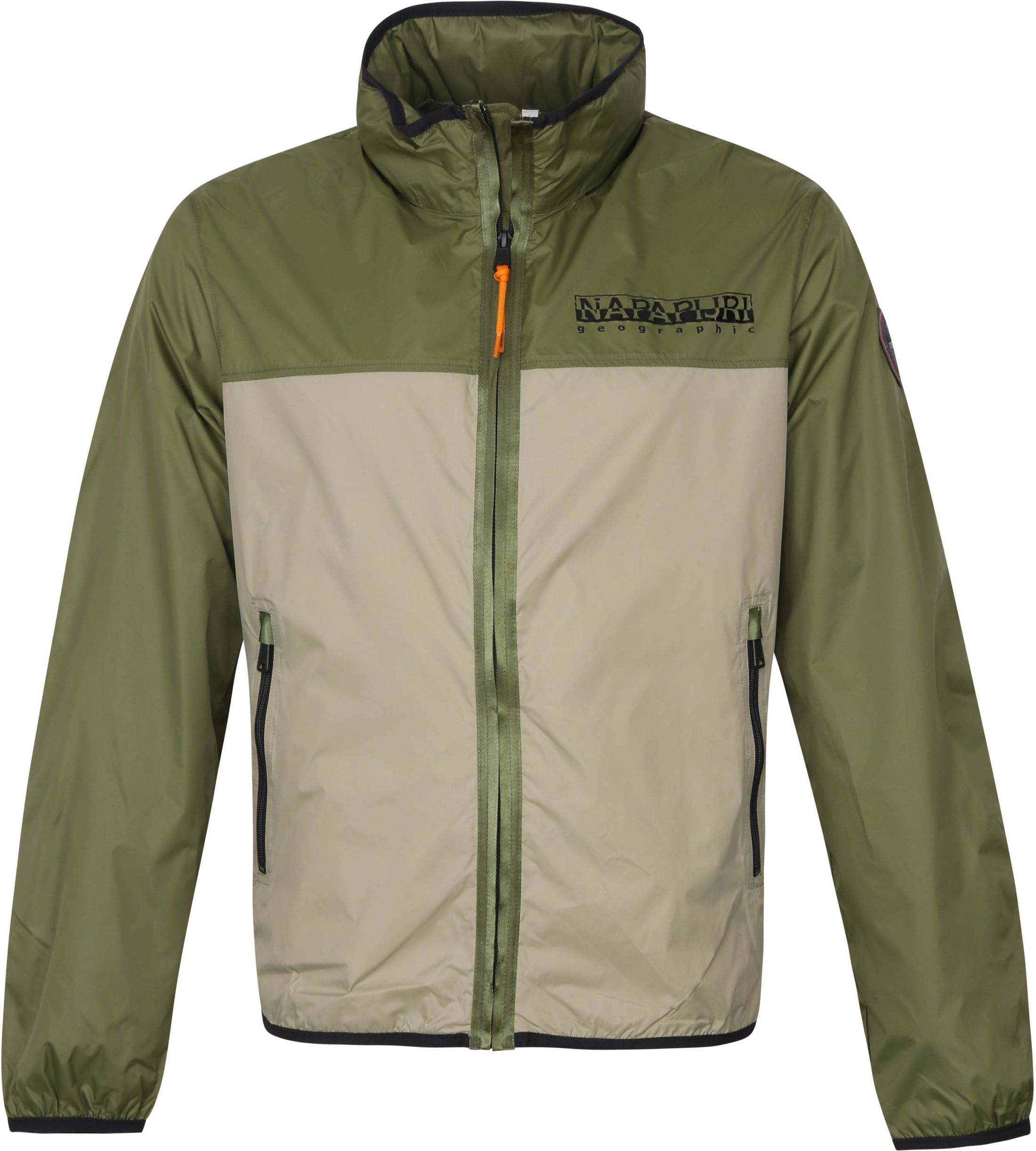 Napapijri jacket arino dark green green size m