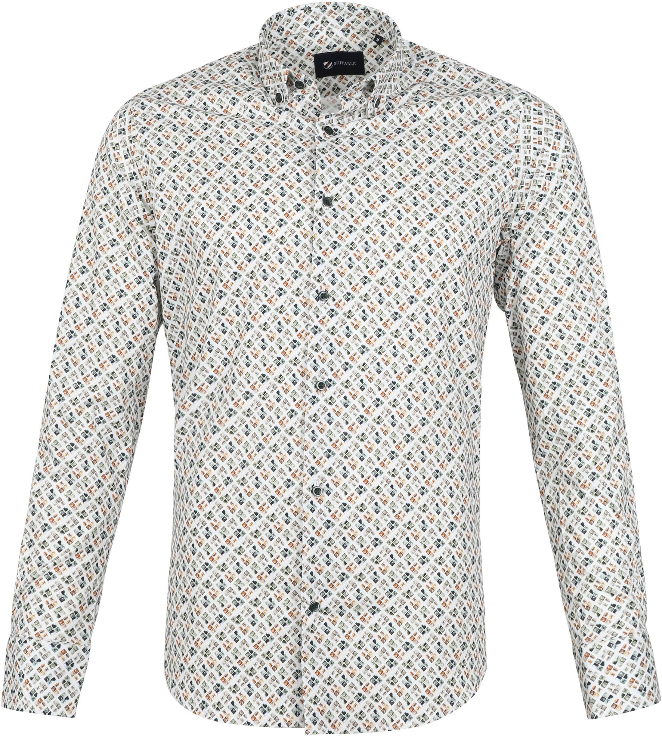 Suitable Shirt BD Design Green SC-01 Green carre order online | Suitable