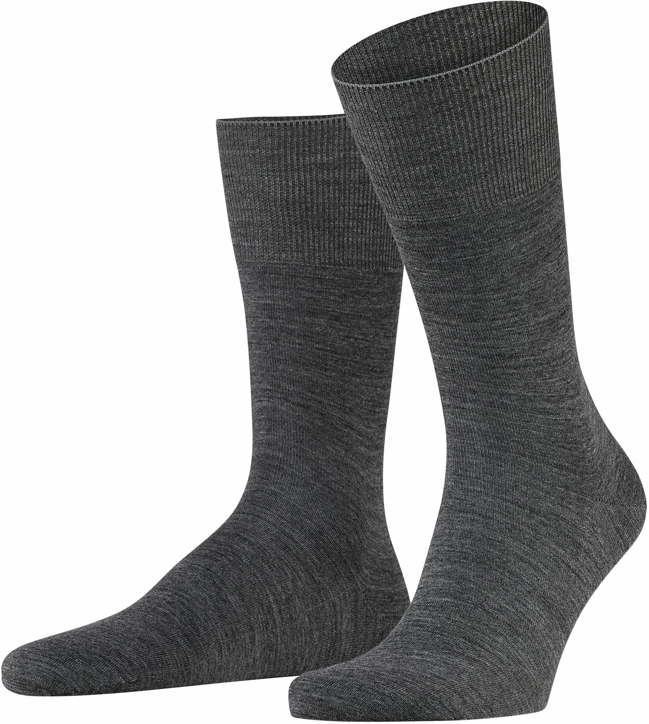 Falke Airport Socks 3070 Grey size 39-40