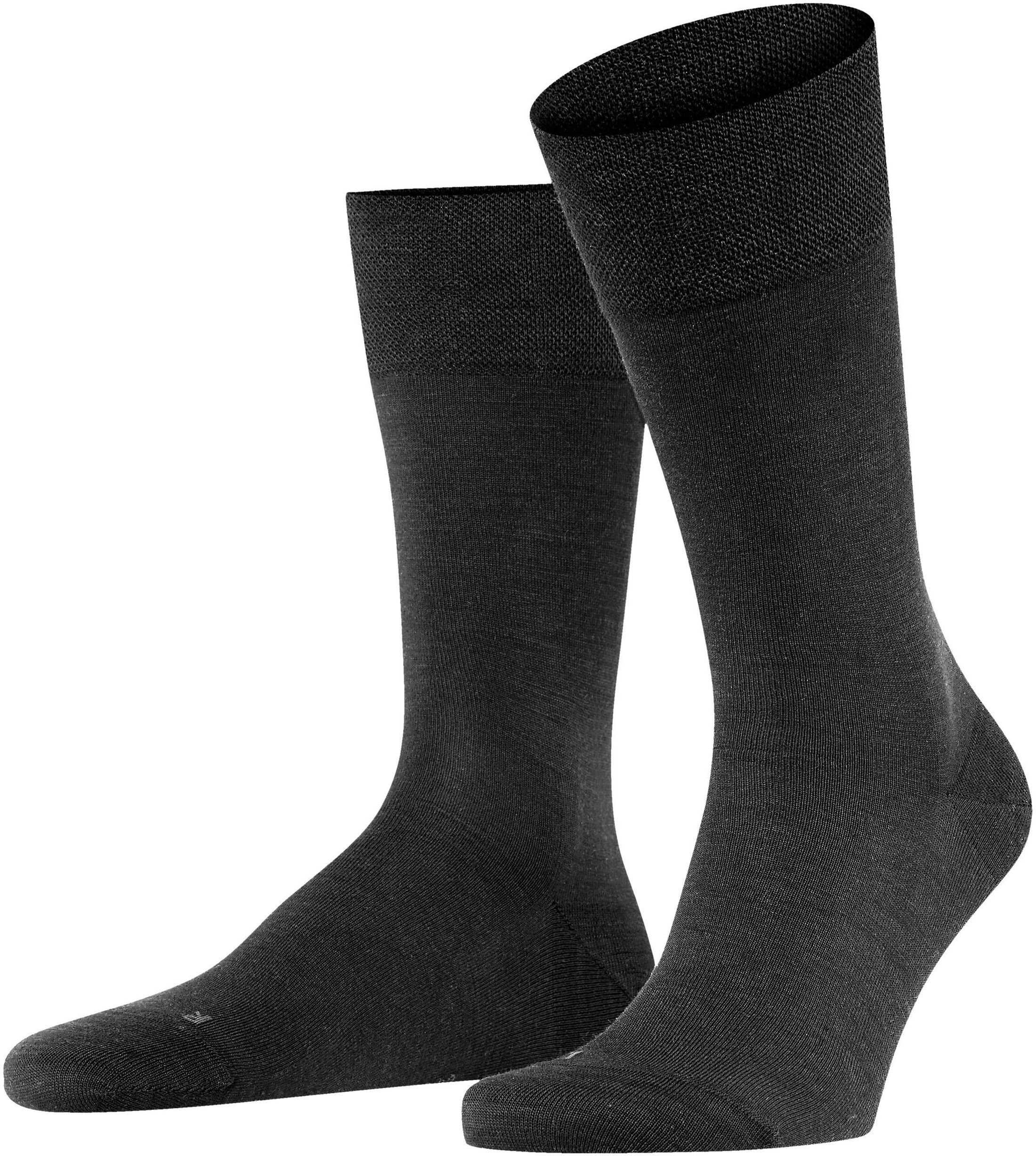 Falke Sock Sensitive Berlin Black size 39-42
