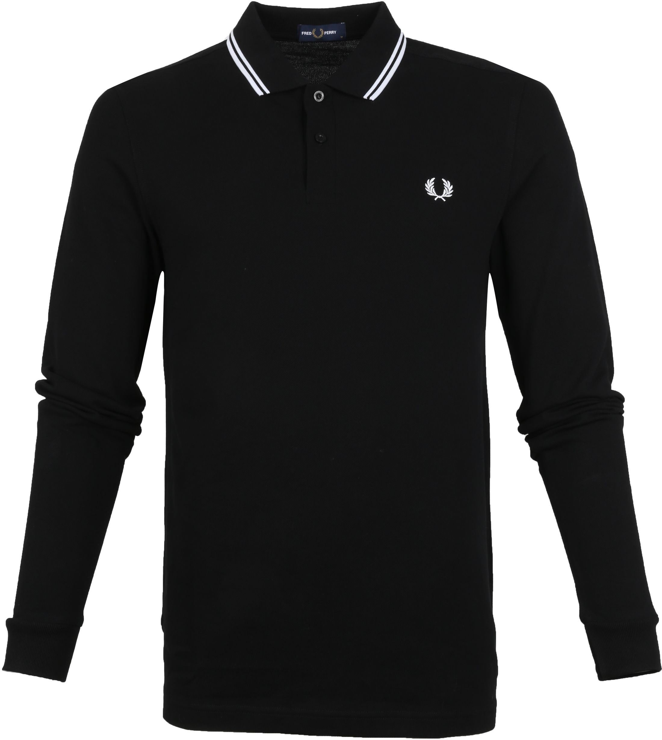 Fred Perry LS Poloshirt 305 Black size M
