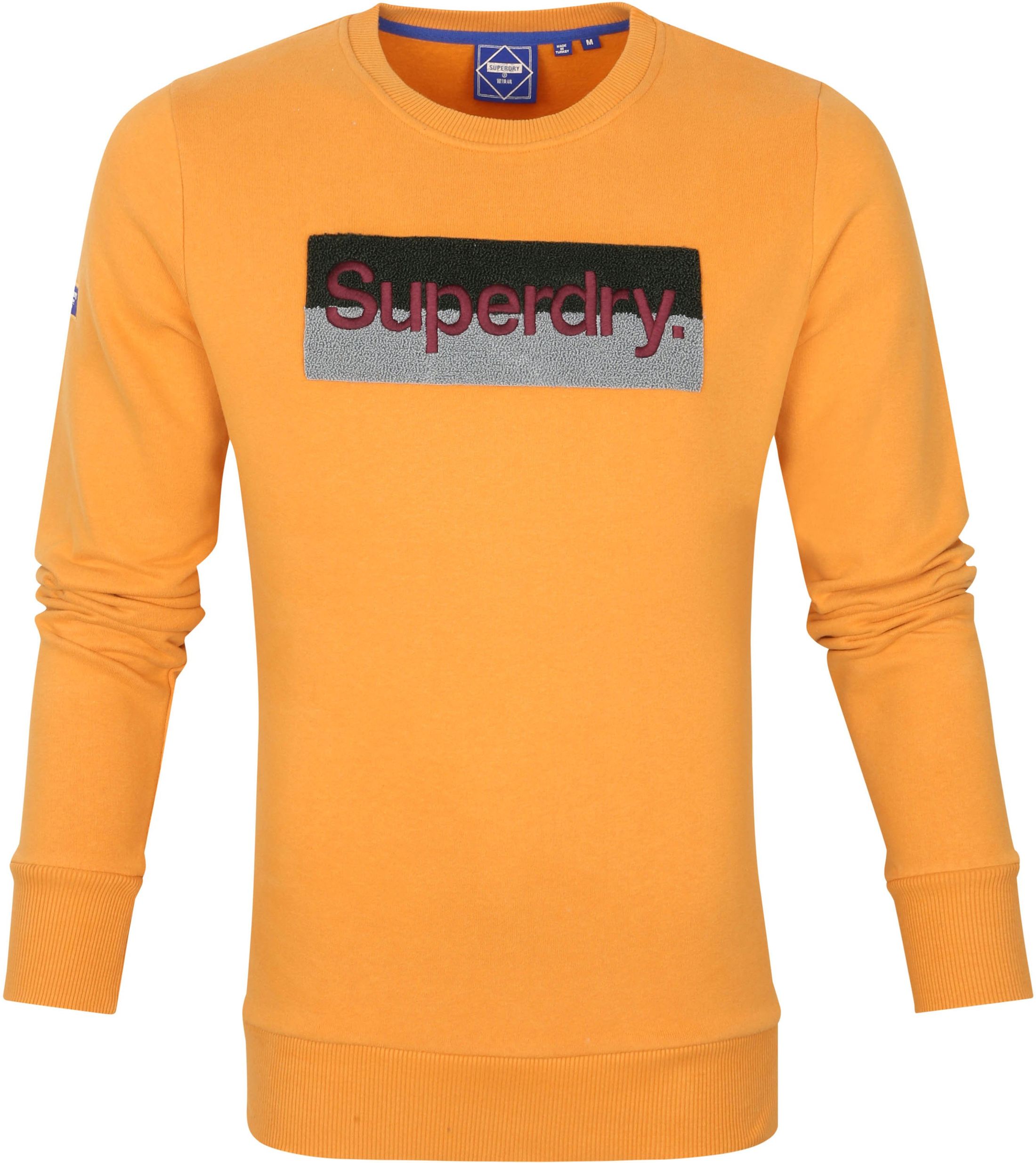 Superdry Sweater Workwear Orange size M