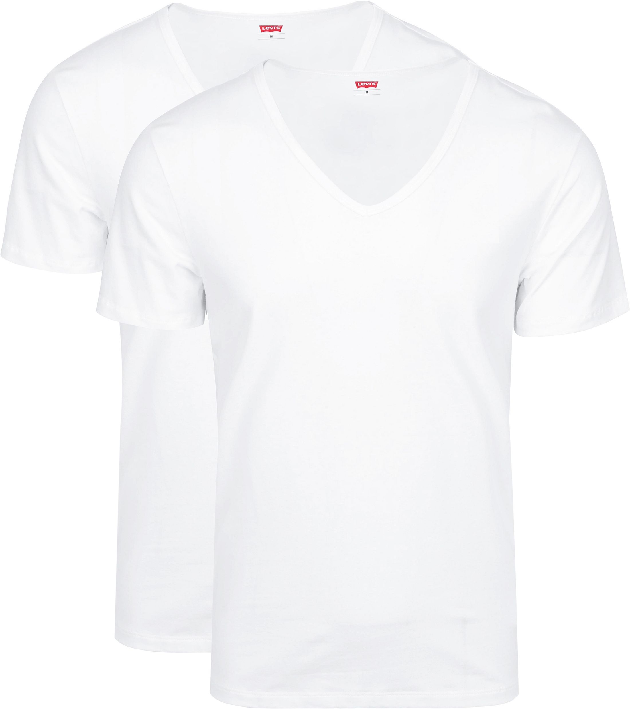 Levi's T-Shirt Col-V Blanc Lot de 2 905056001-300 commander en ligne | Suitable