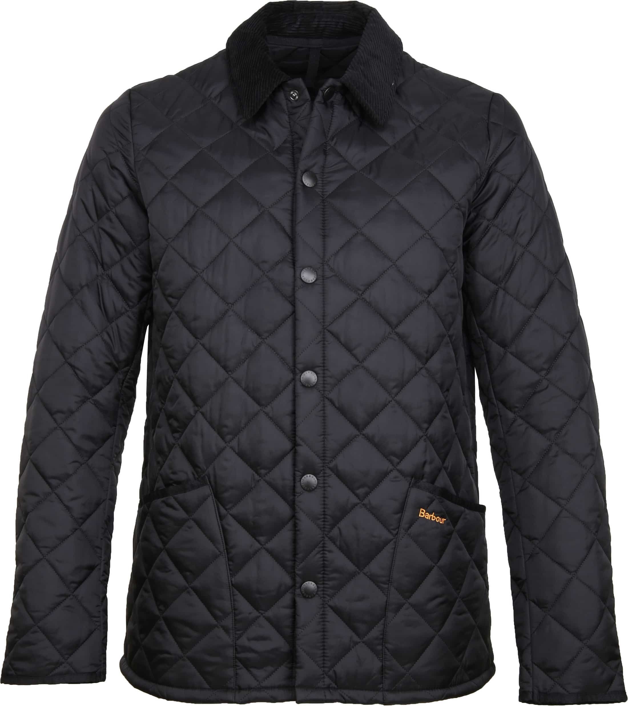 Barbour Heritage Liddesdale Quilted Jacket Black size M