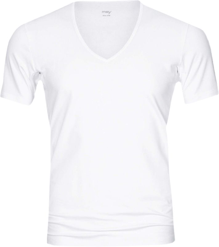 Mey Dry Cotton V-neck T-shirt White size XXL