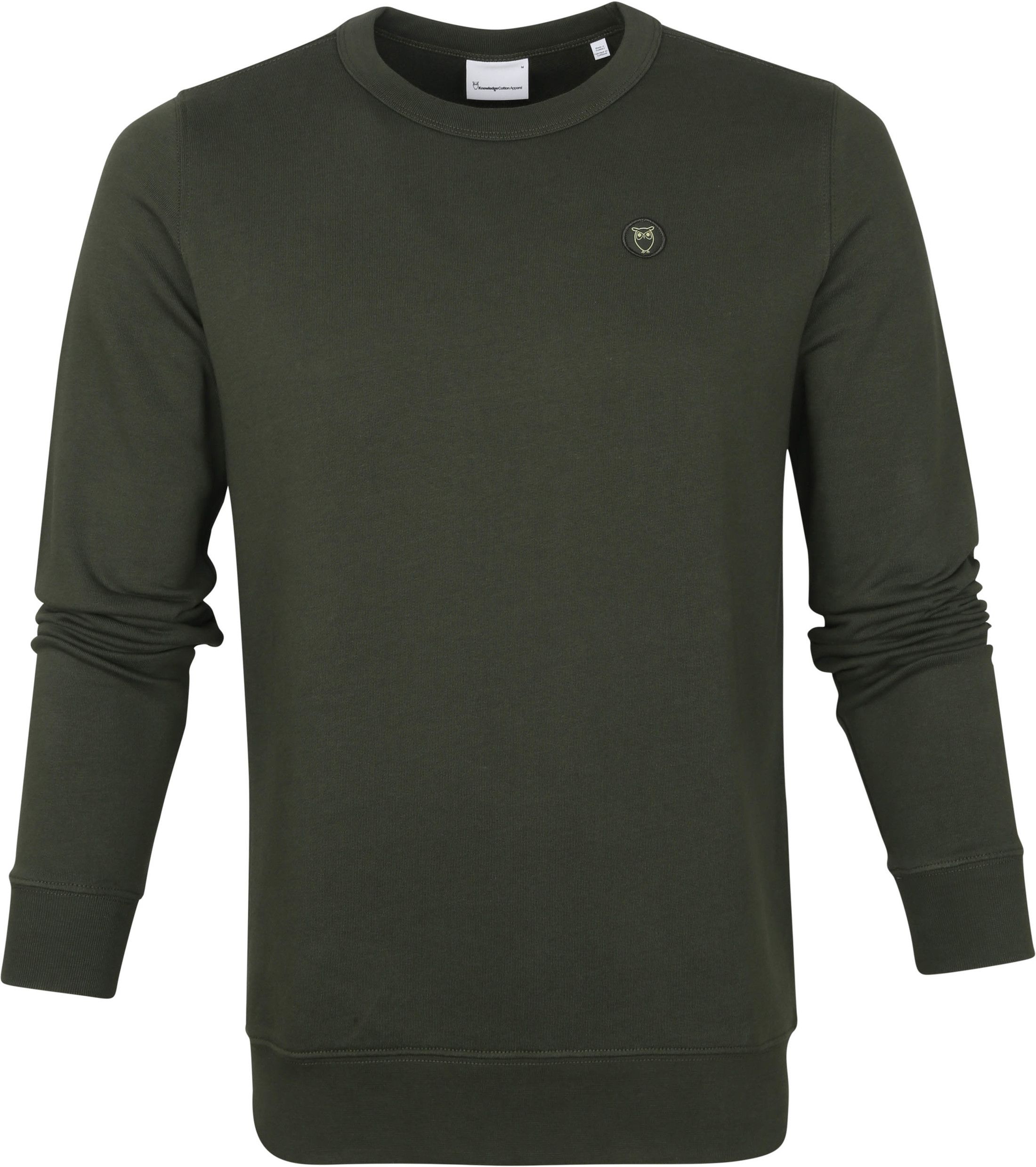 KnowledgeCotton Apparel Elm Trui Donkergroen 30518-1090 kopen | Suitable
