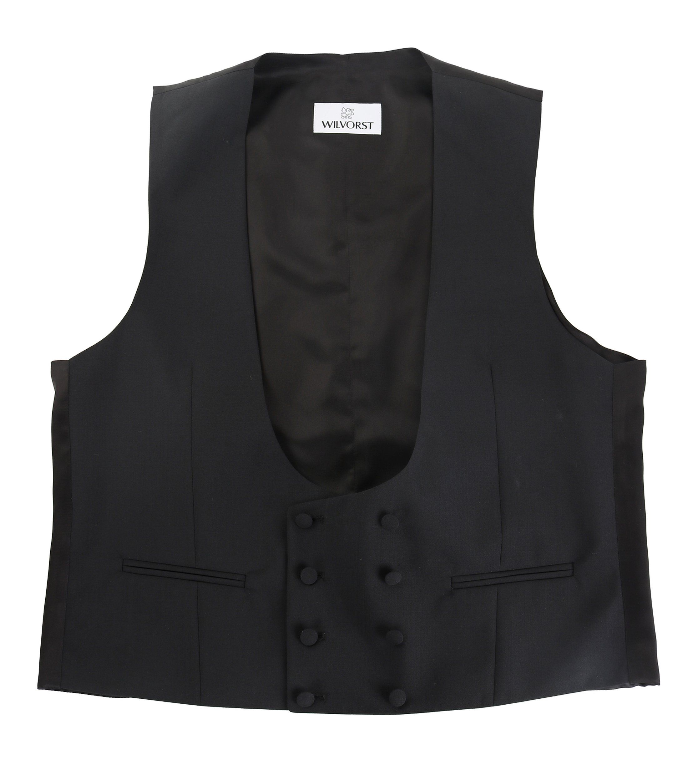 Wilvorst Waistcoat Black size 40-R