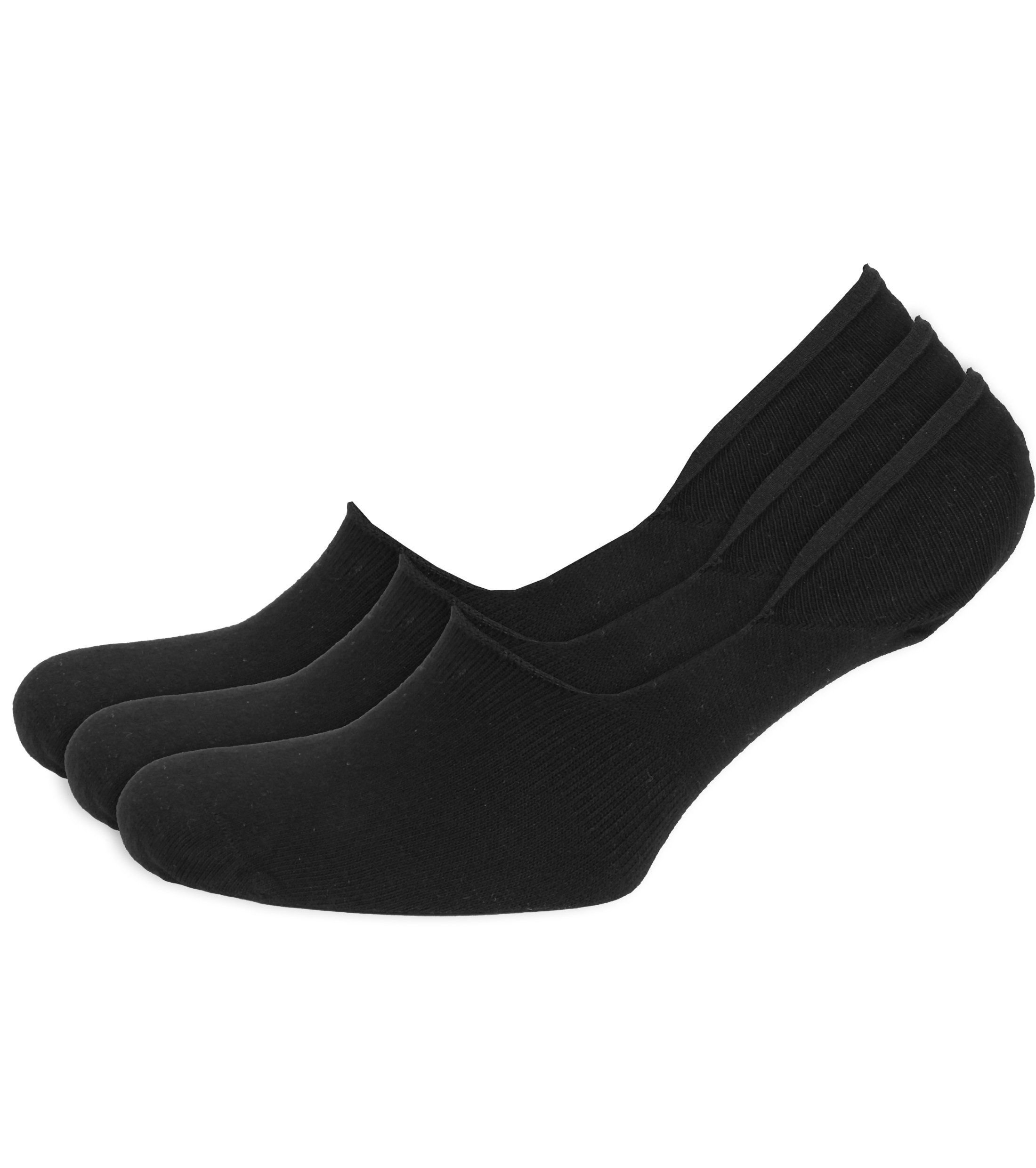 Suitable Sneaker Socks 3-Pack Black size 39-42