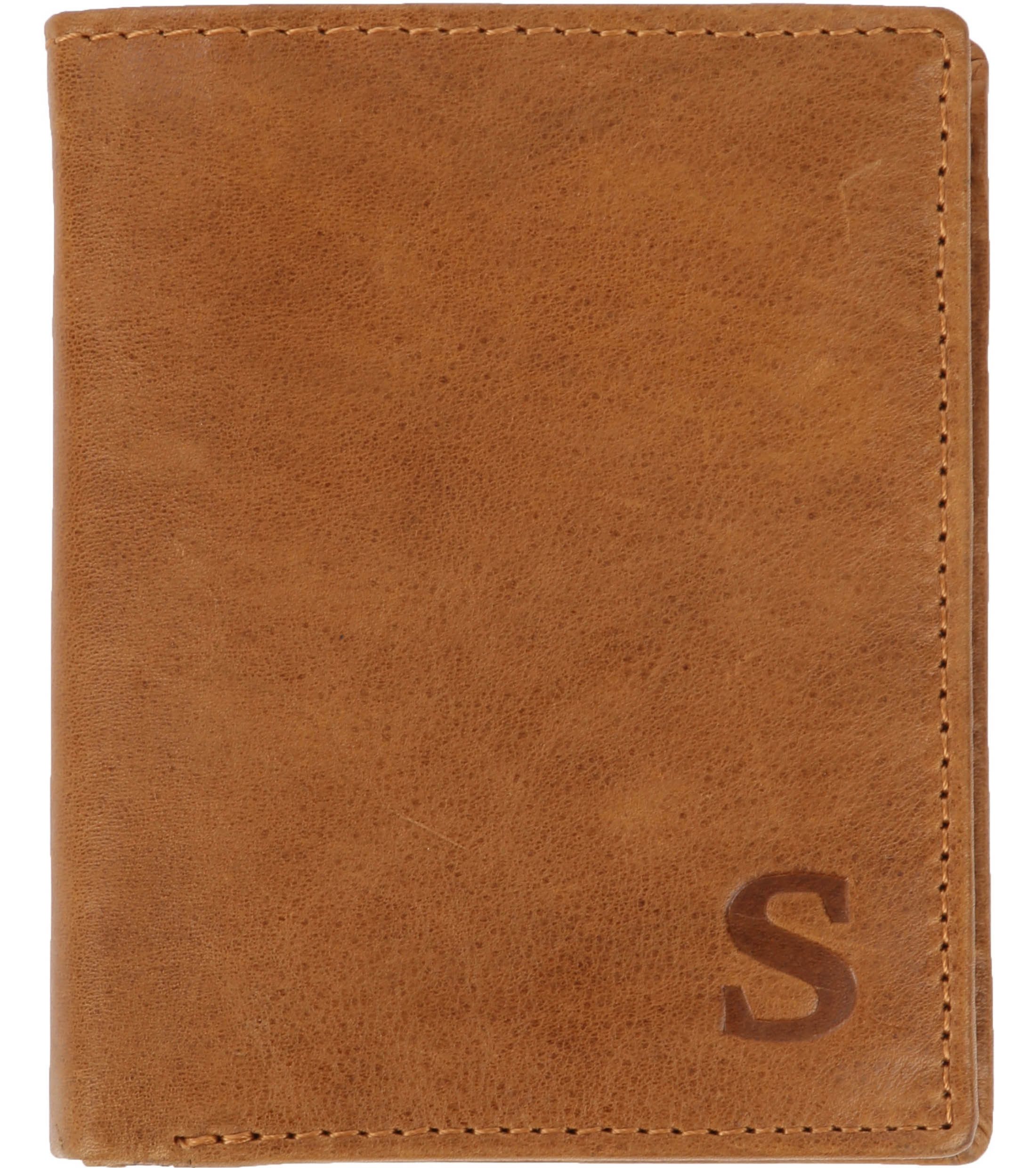 Suitable Wallet Nikkei Light Brown Leather - Skim Proof 1104-Nikkei Camel order online | Suitable