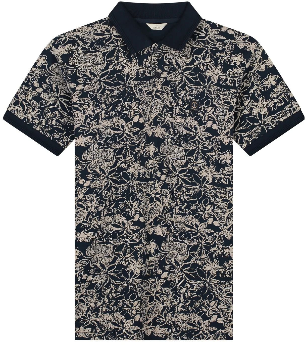 Dstrezzed Polo Bowie Print Dark Blue 240021-649 order online | Suitable
