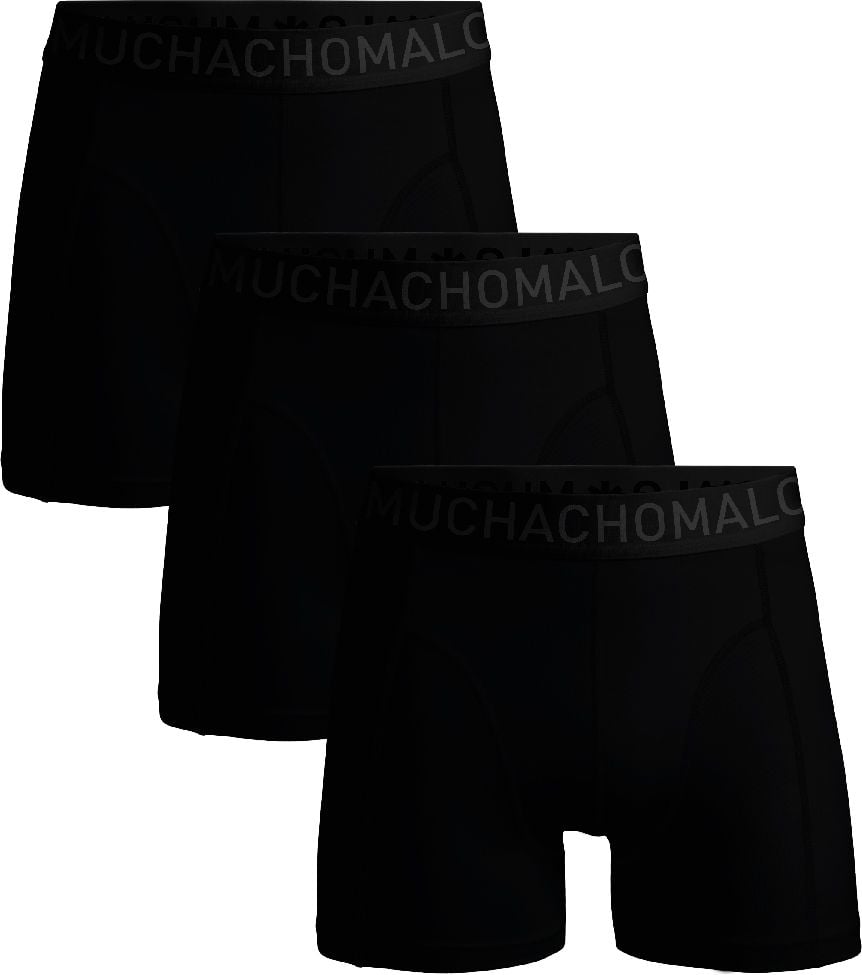 Muchachomalo Boxer Shorts Microfiber 3-Pack Black 31 order online | U-MICROFIB1010-31-Black | Suitable Lithuania