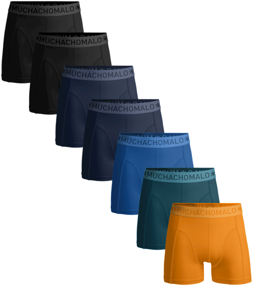 Muchachomalo Boxers Lot de 6 Solide Multicoloré taille L