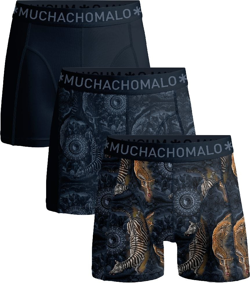 Muchachomalo Boxershorts 3-Pack Circle Of Life U-CIRCLEOFLIFE101-Print/Print/Blue order online | Suitable